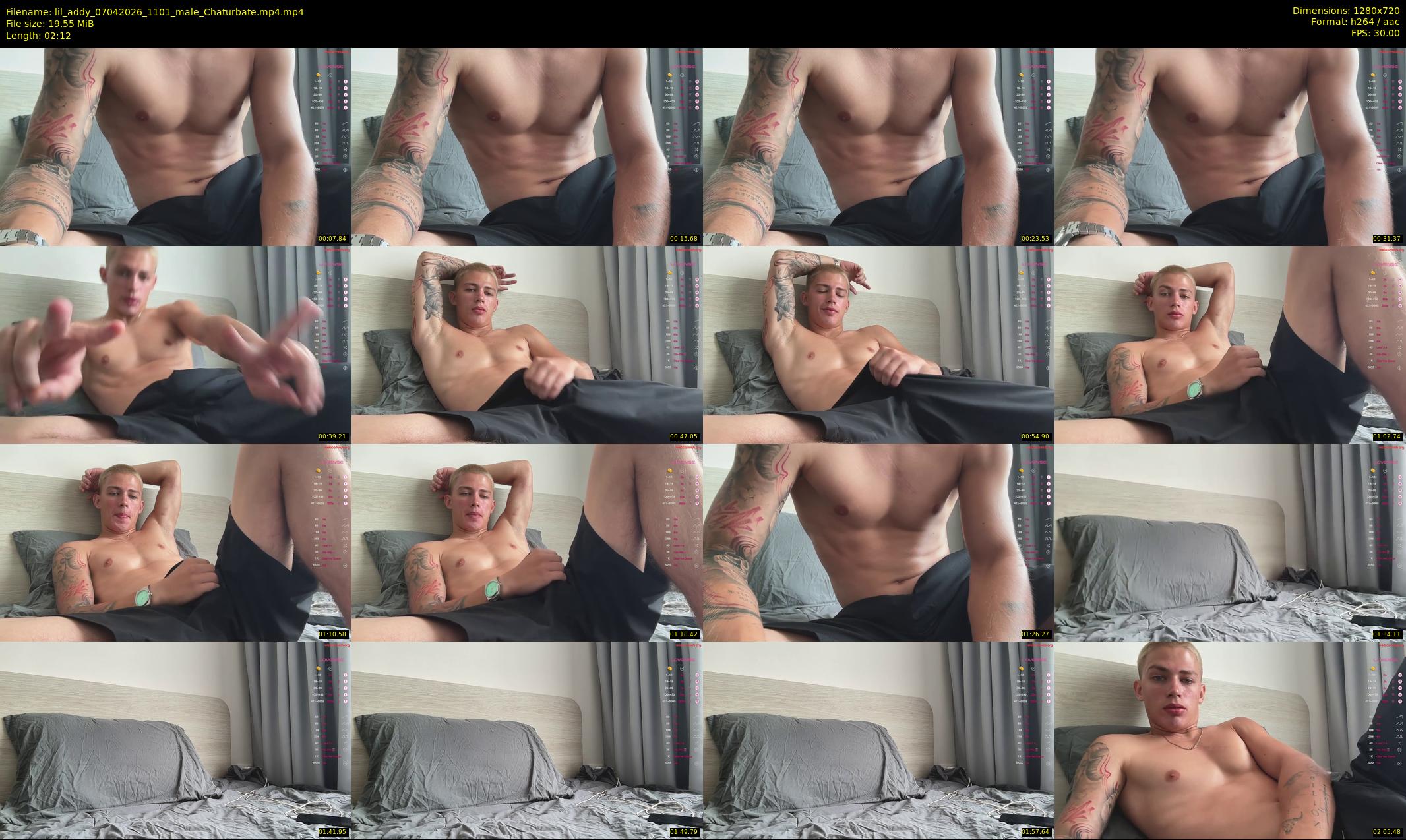 lil_addy — 3 minute Chaturbate male cam show recording, 720p, Apr 7, 2026