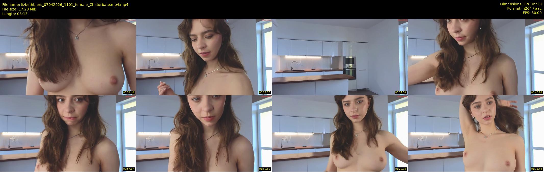 lizbethbiers — 4 minute Chaturbate female cam show recording, 720p, Apr 7, 2026