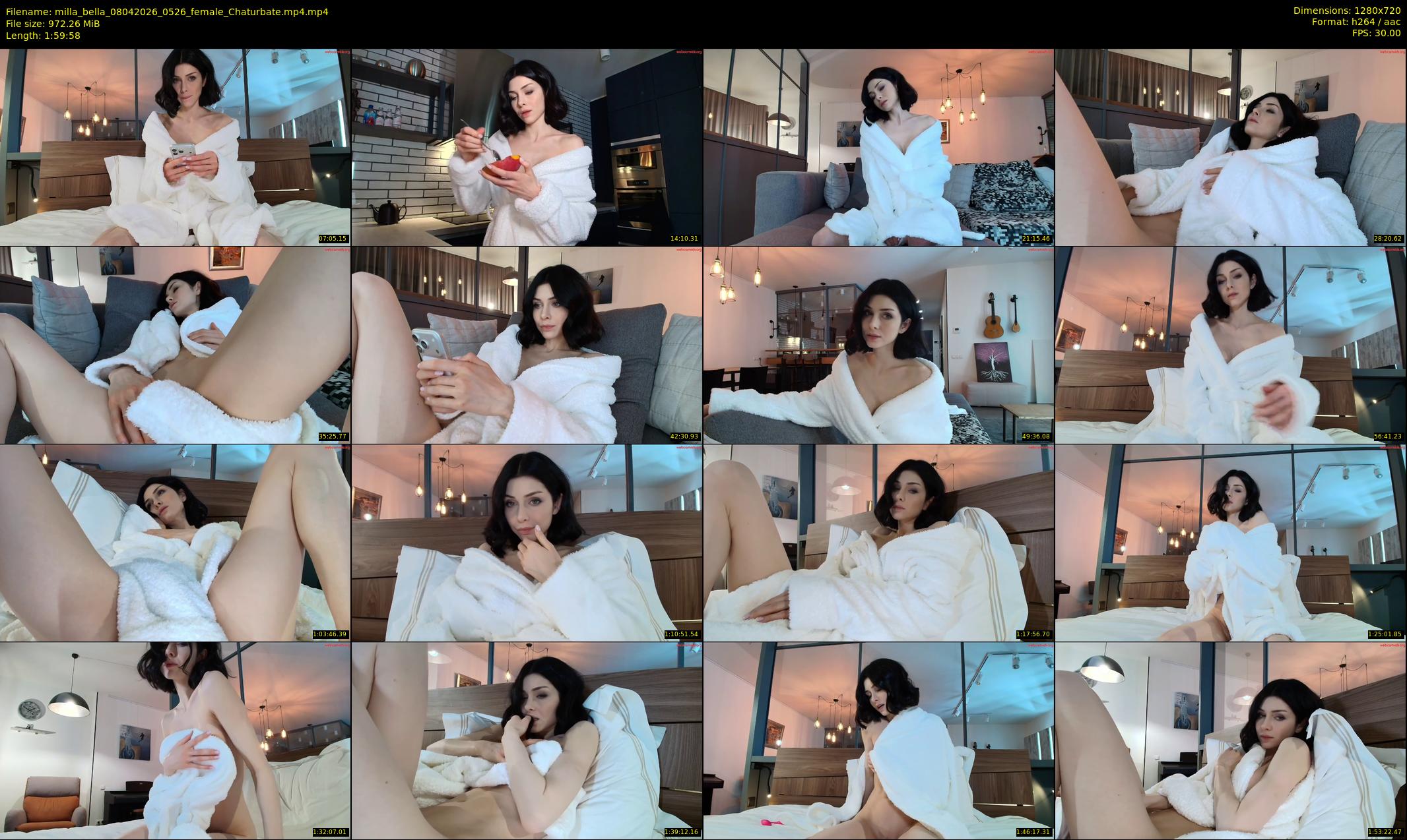 milla_bella — 120 minute Chaturbate female cam show recording, 720p, Apr 8, 2026