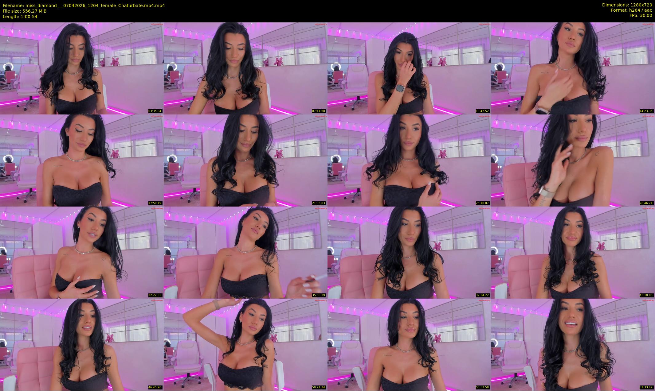 miss_diamond__ — 61 minute Chaturbate female cam show recording, 720p, Apr 7, 2026