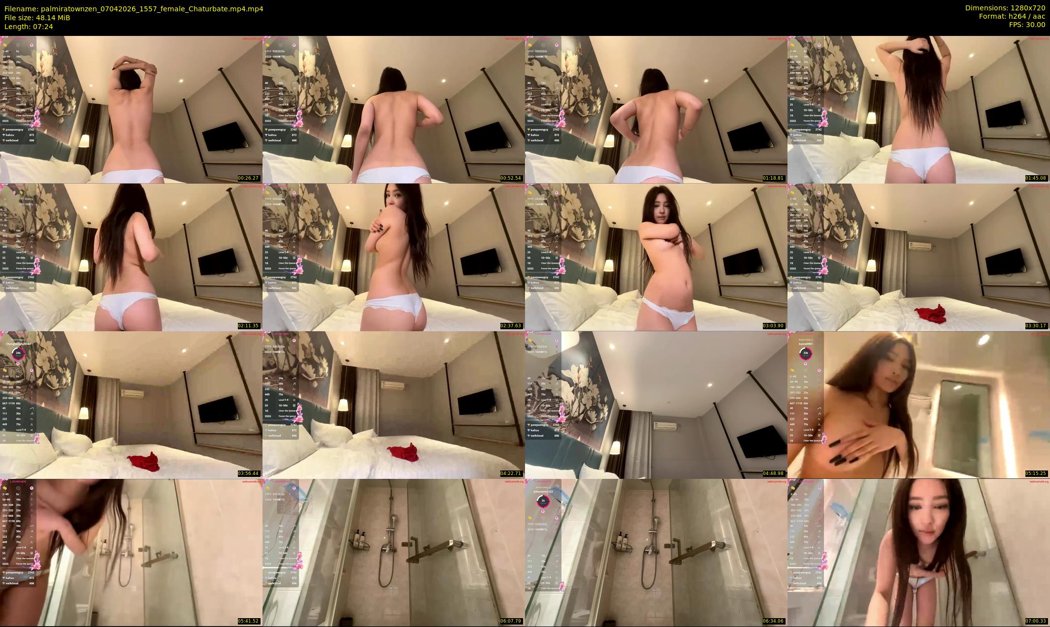palmiratownzen — 8 minute Chaturbate female cam show recording, 720p, Apr 7, 2026