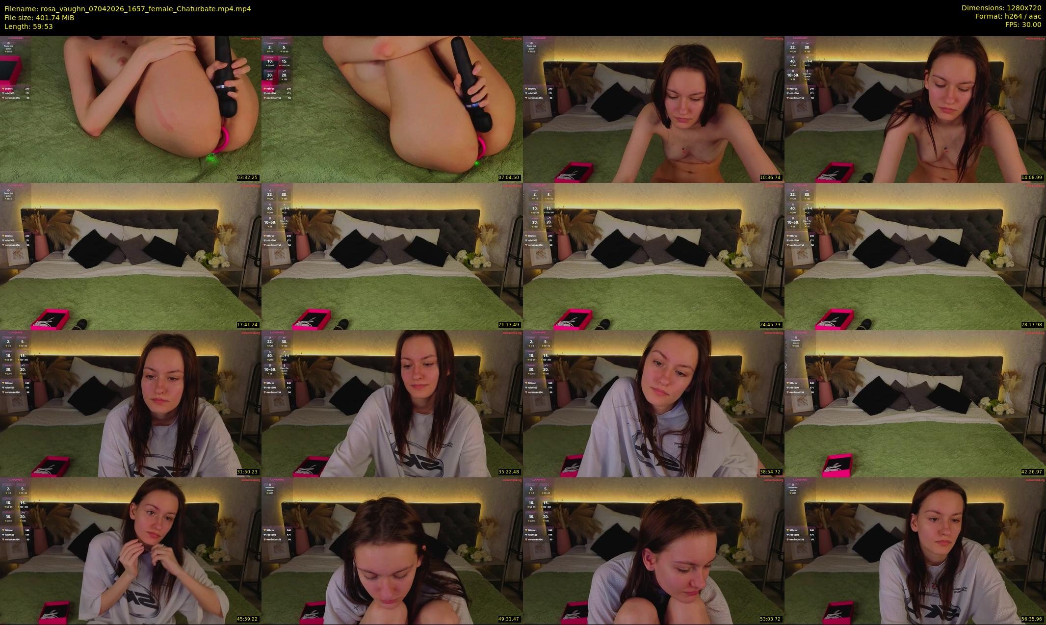 rosa_vaughn — 60 minute Chaturbate female cam show recording, 720p, Apr 7, 2026