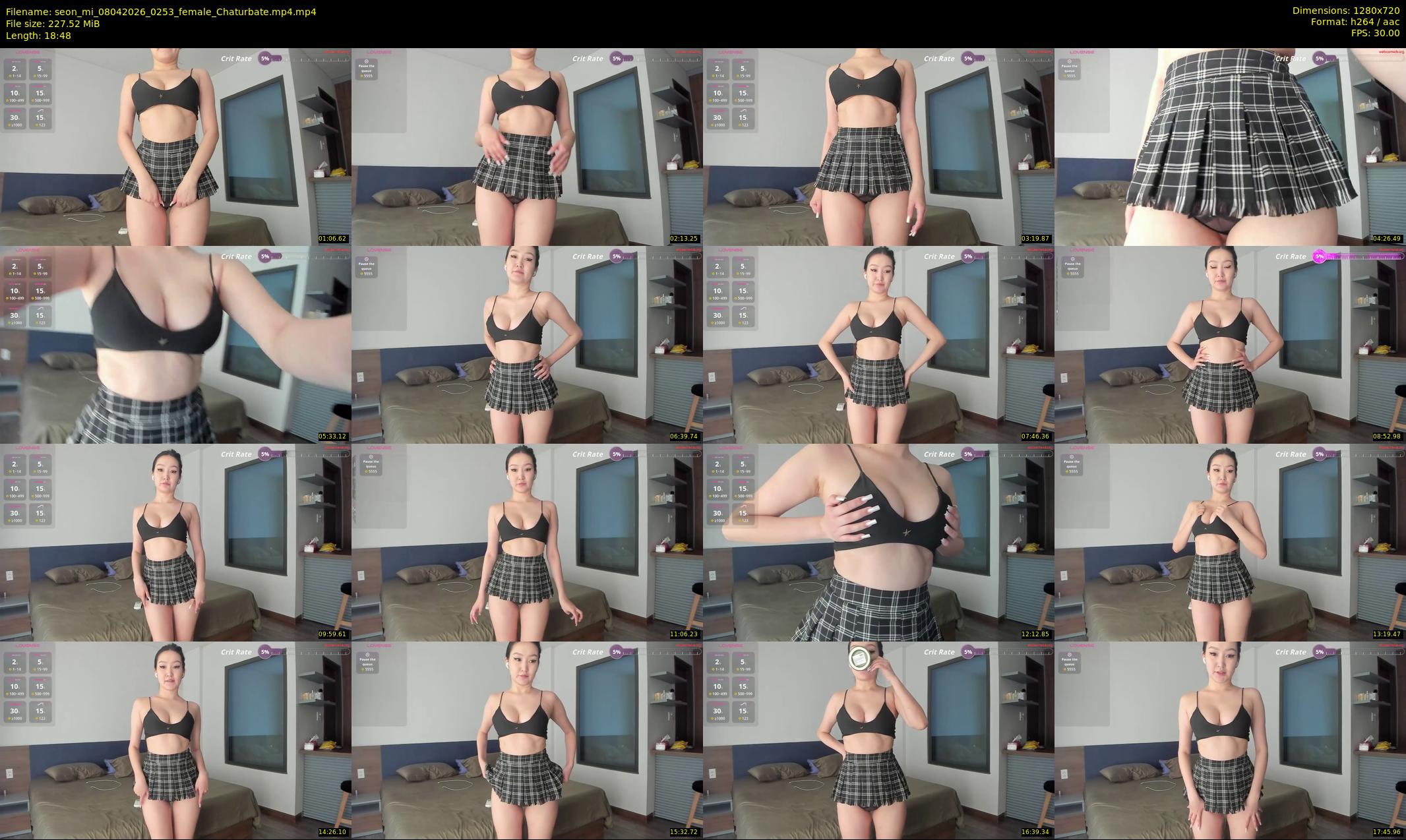 seon_mi — 19 minute Chaturbate female cam show recording, 720p, Apr 8, 2026
