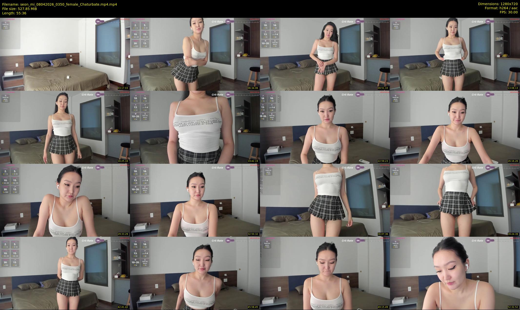 seon_mi — 56 minute Chaturbate female cam show recording, 720p, Apr 8, 2026