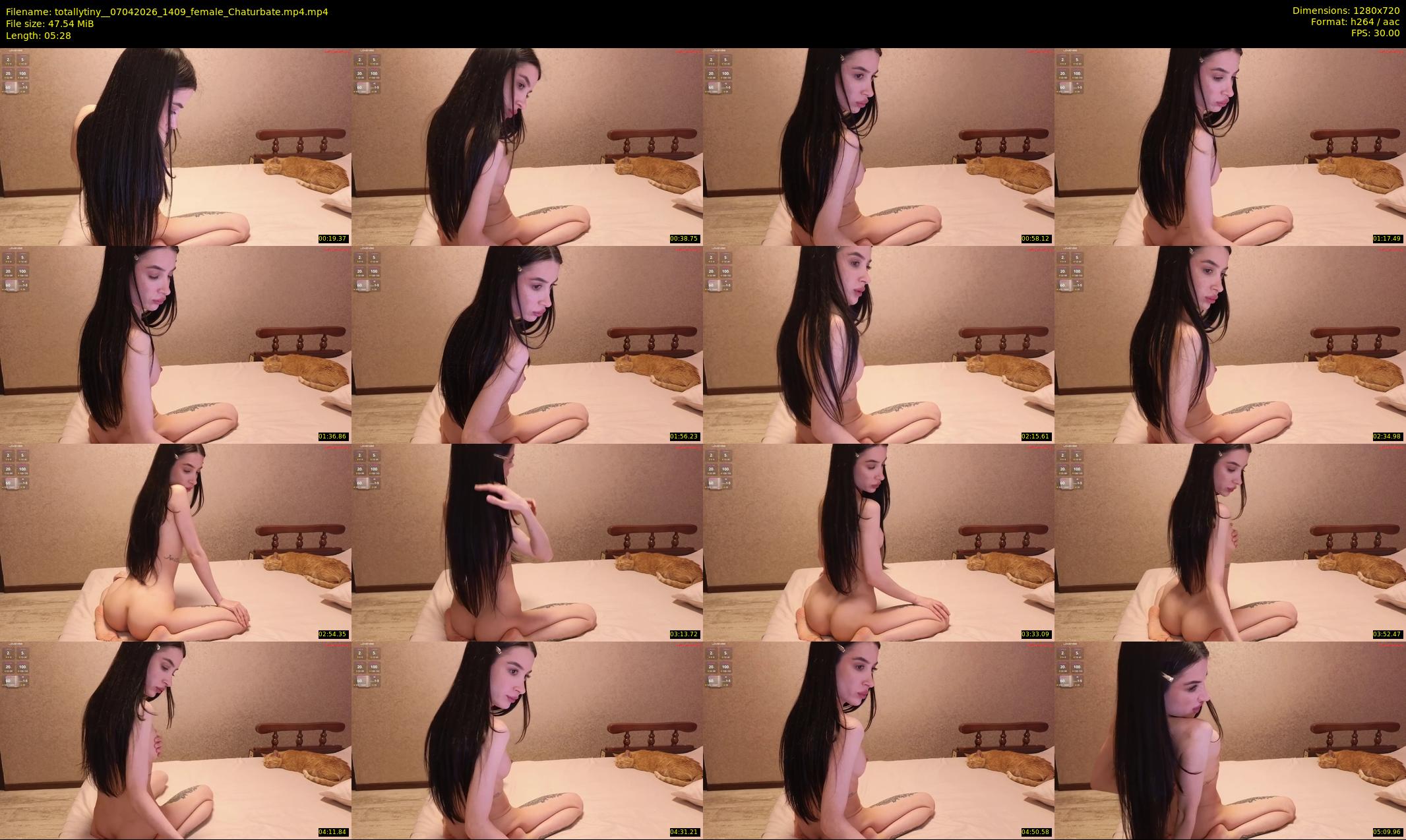 totallytiny_ — 6 minute Chaturbate female cam show recording, 720p, Apr 7, 2026