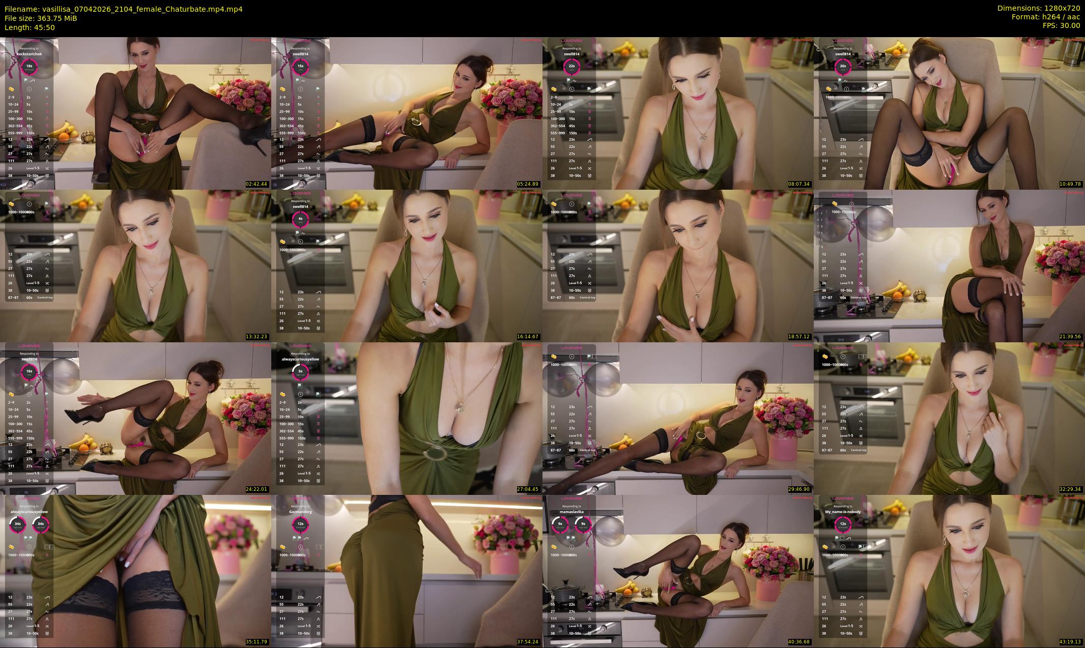 vasillisa — 46 minute Chaturbate female cam show recording, 720p, Apr 7, 2026