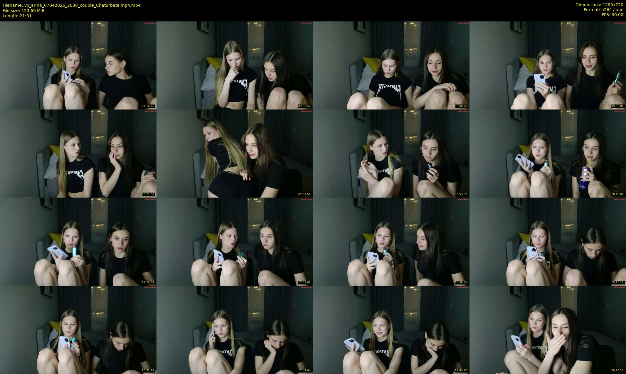 vx_arina — 22 minute Chaturbate female cam show recording, 720p, Apr 7, 2026