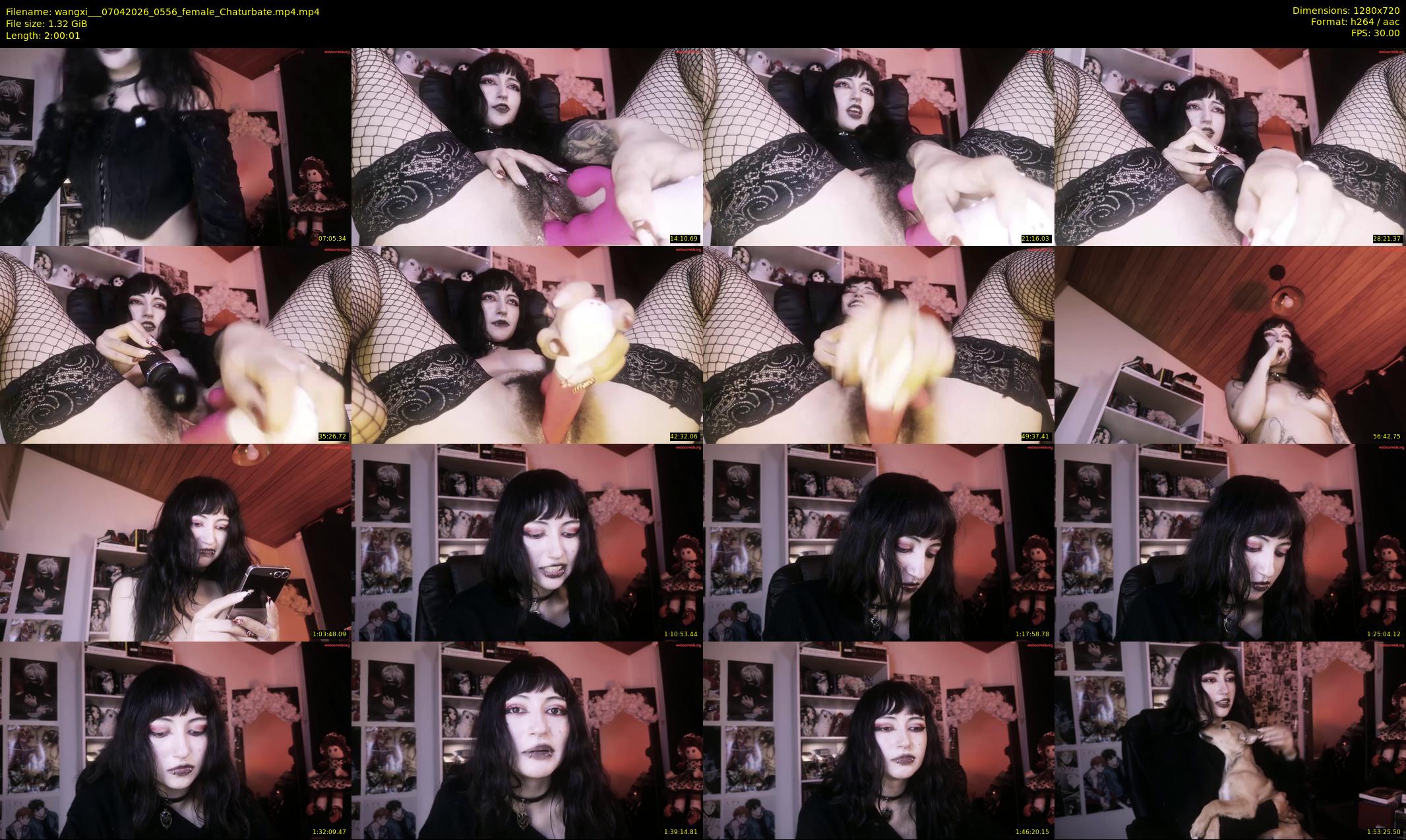 wangxi__ — 121 minute Chaturbate female cam show recording, 720p, Apr 7, 2026