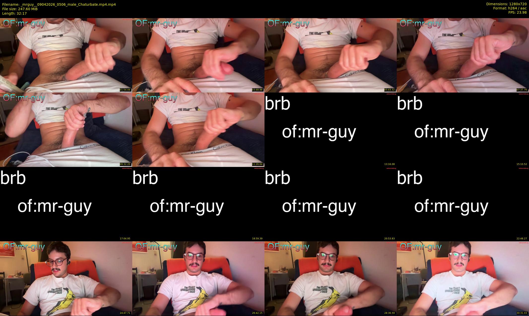 _mrguy_ — 33 minute Chaturbate male cam show recording, 720p, Apr 9, 2026
