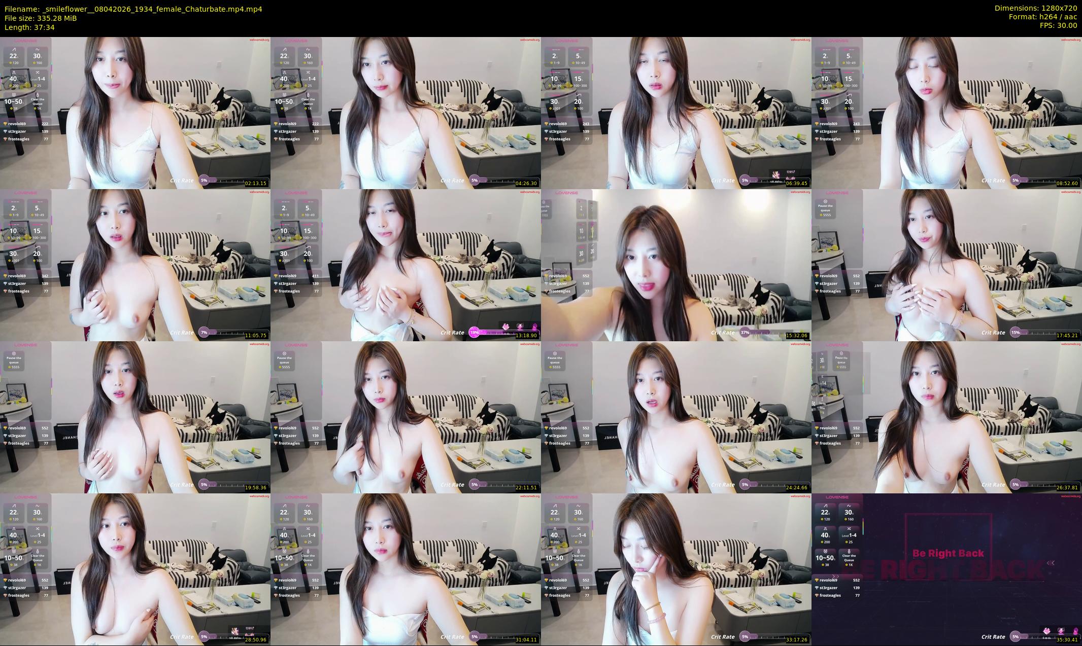 _smileflower_ — 38 minute Chaturbate female cam show recording, 720p, Apr 8, 2026