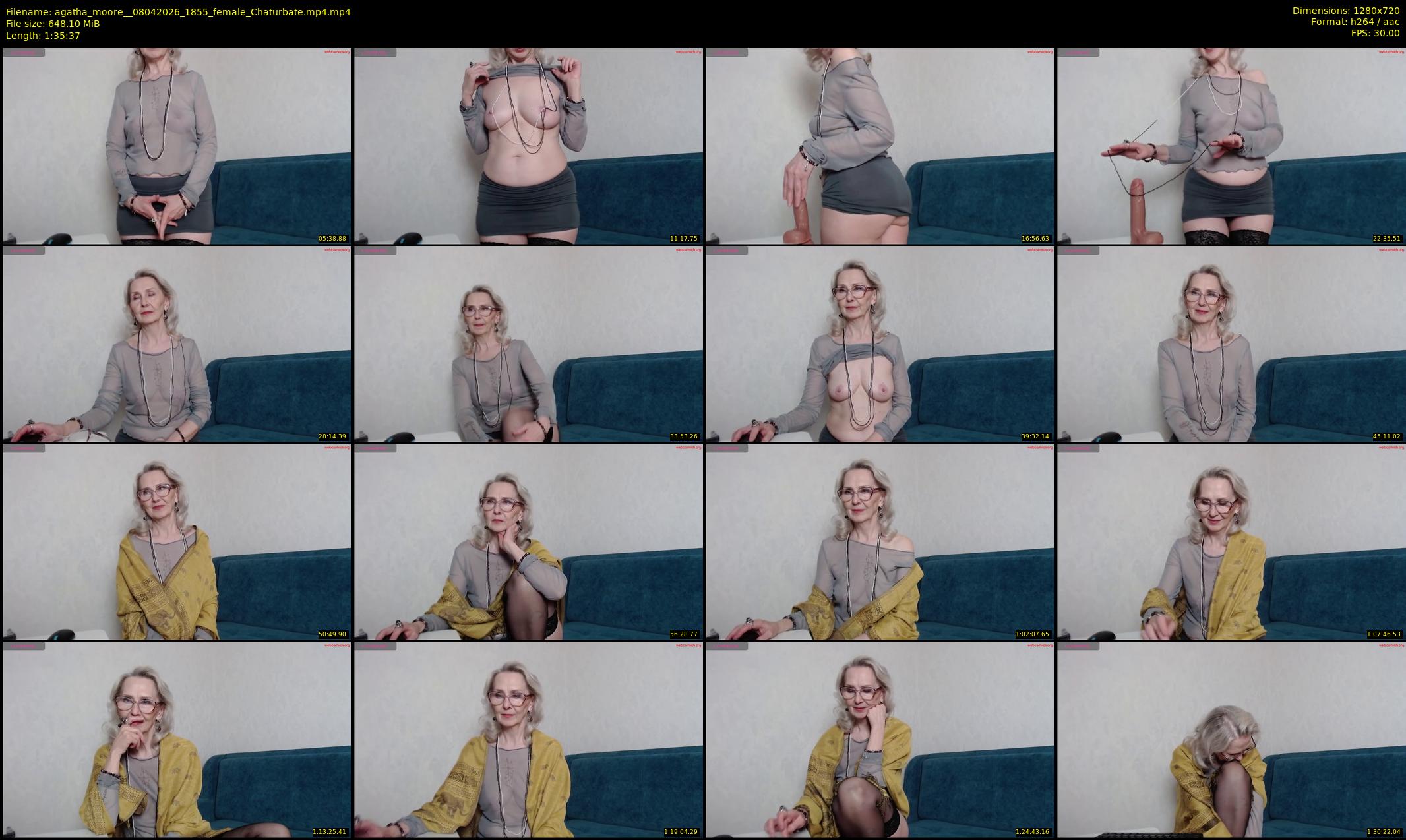 agatha_moore_ — 96 minute Chaturbate female cam show recording, 720p, Apr 8, 2026