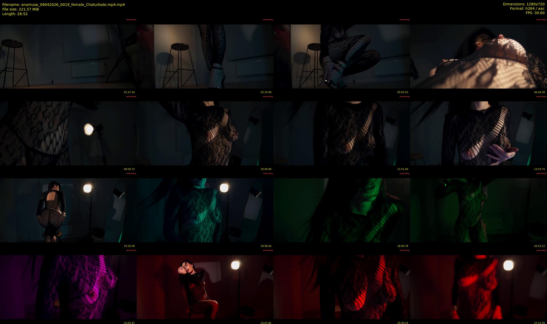 anamuse — 29 minute Chaturbate female cam show recording, 720p, Apr 9, 2026