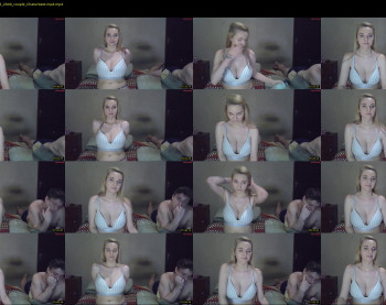 blondcouple57 — 14 minute Chaturbate couple cam show recording, 720p, Apr 8, 2026