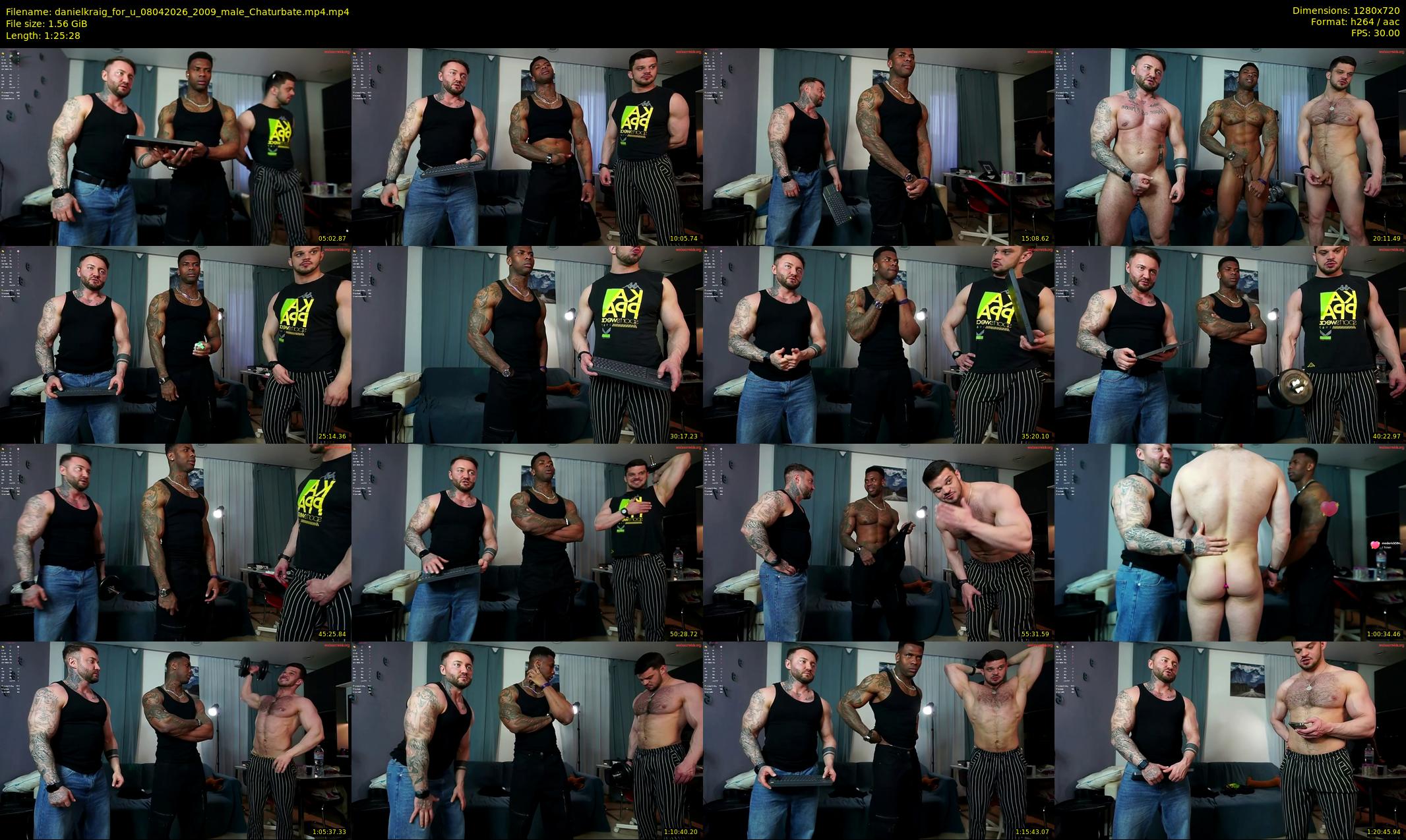 danielkraig_for_u — 86 minute Chaturbate male cam show recording, 720p, Apr 8, 2026