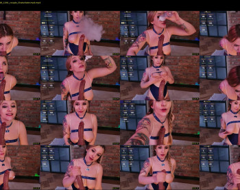 evit_dirty_mind_ — 57 minute Chaturbate couple cam show recording, 720p, Apr 8, 2026