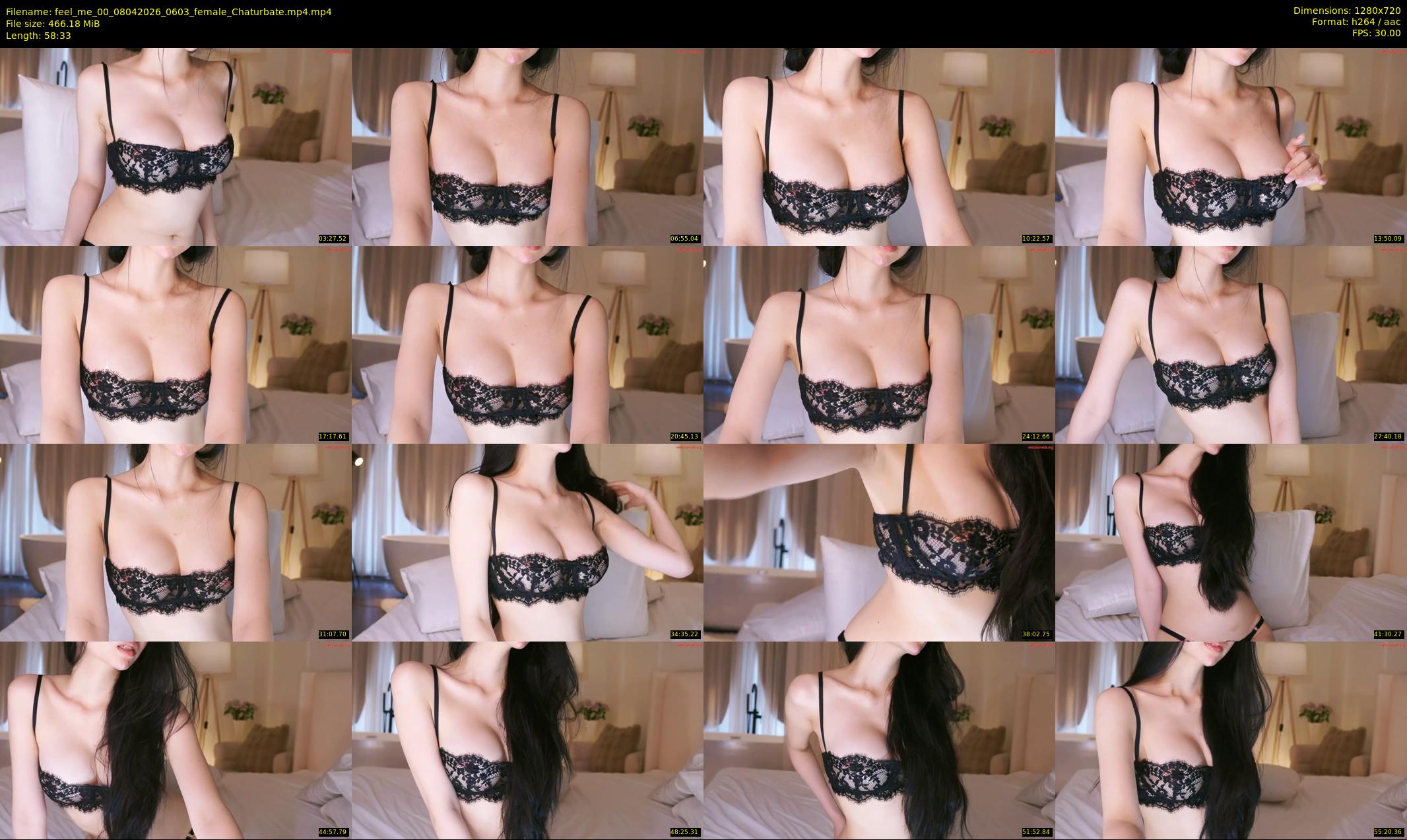 feel_me_00 — 59 minute Chaturbate female cam show recording, 720p, Apr 8, 2026