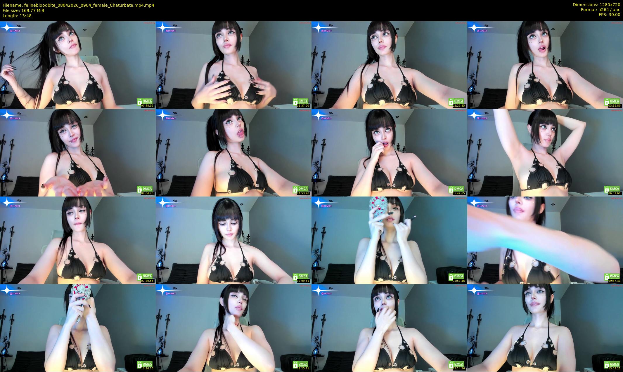 felinebloodbite — 14 minute Chaturbate female cam show recording, 720p, Apr 8, 2026