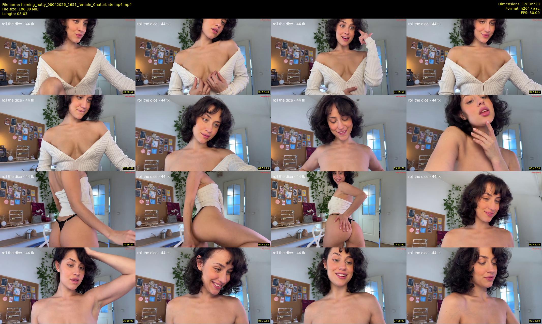 flaming_hotty — 9 minute Chaturbate female cam show recording, 720p, Apr 8, 2026
