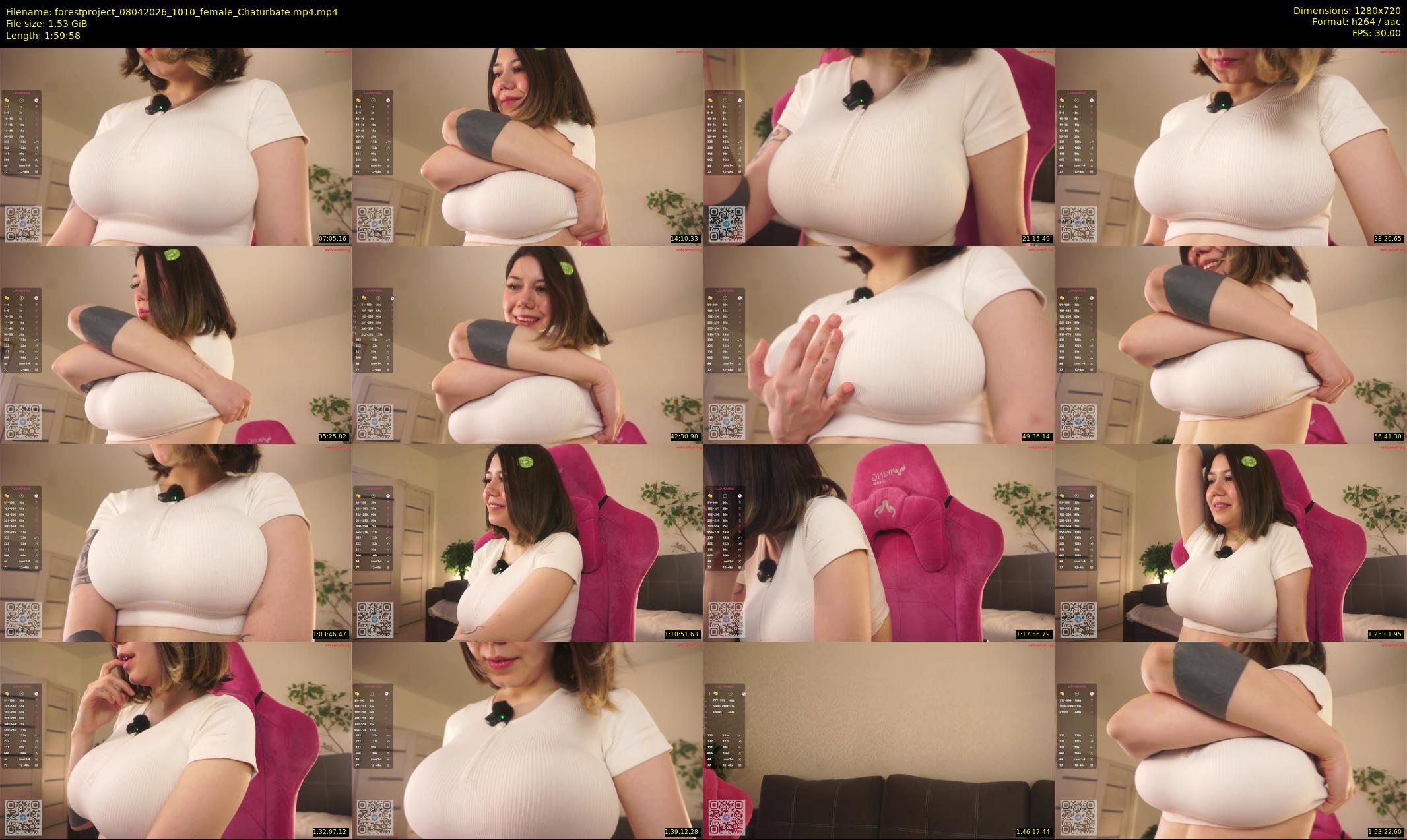forestproject — 120 minute Chaturbate female cam show recording, 720p, Apr 8, 2026