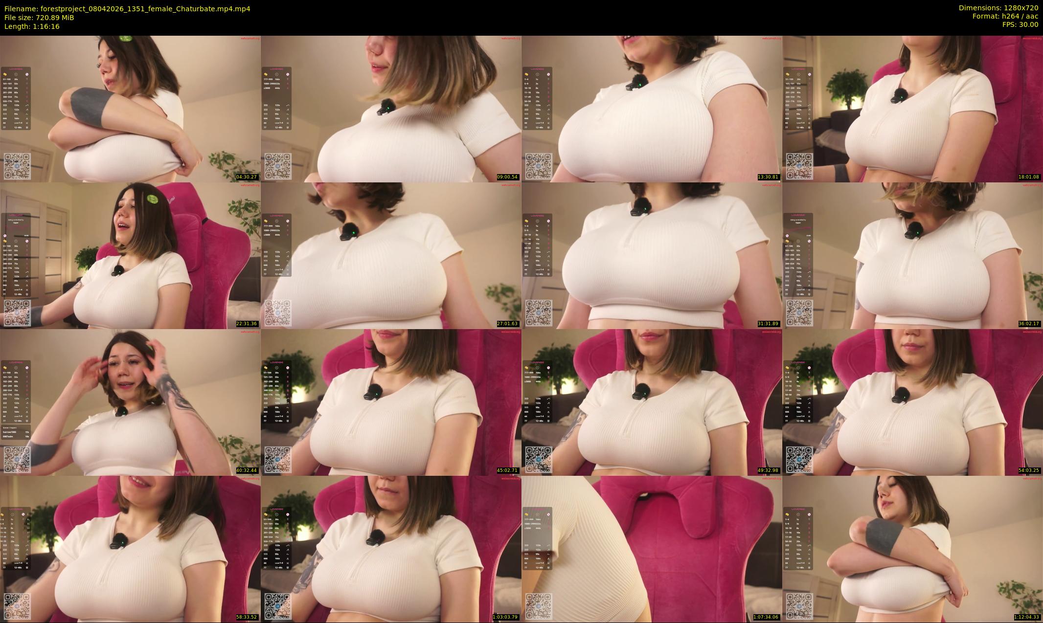 forestproject — 77 minute Chaturbate female cam show recording, 720p, Apr 8, 2026