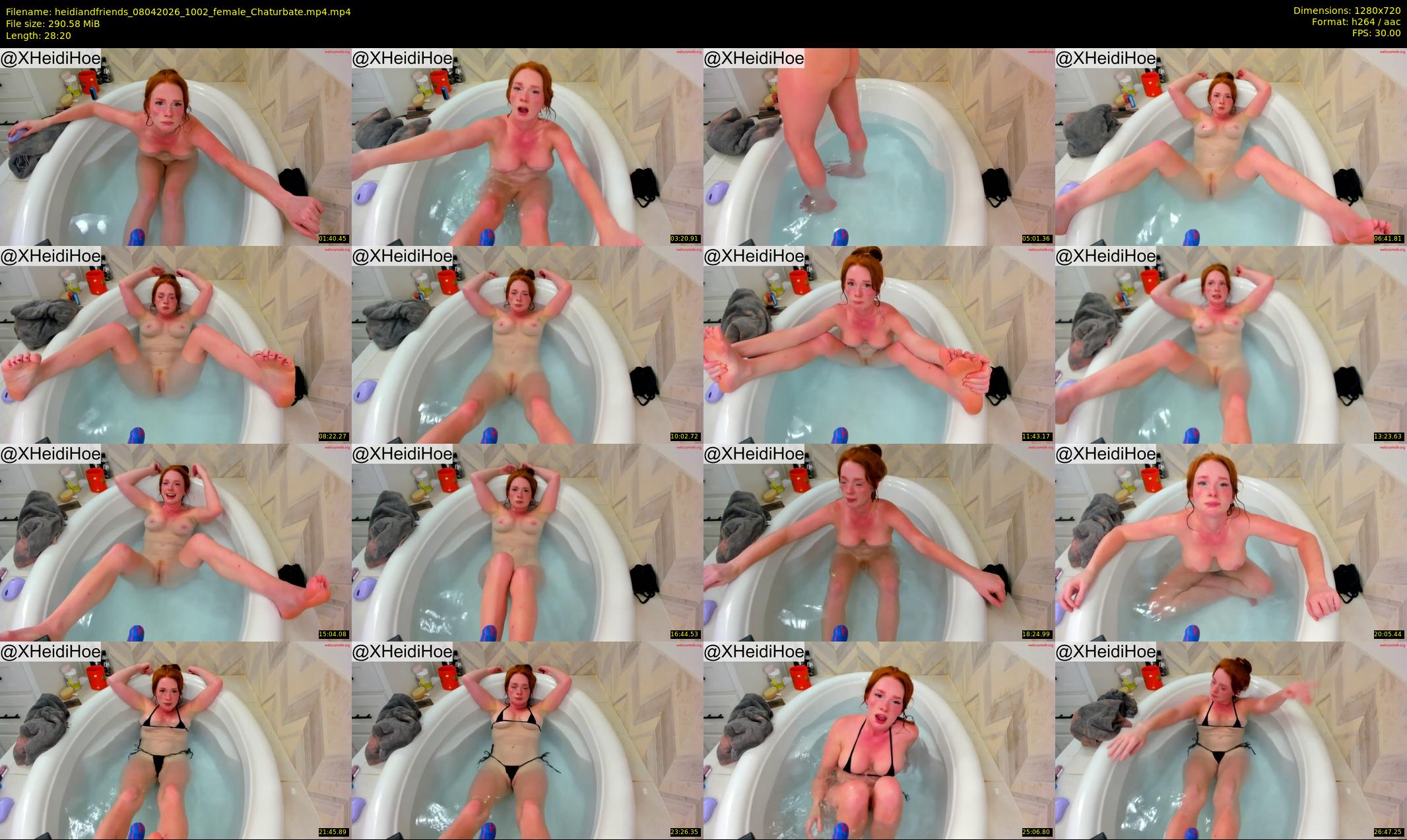 heidiandfriends — 29 minute Chaturbate female cam show recording, 720p, Apr 8, 2026