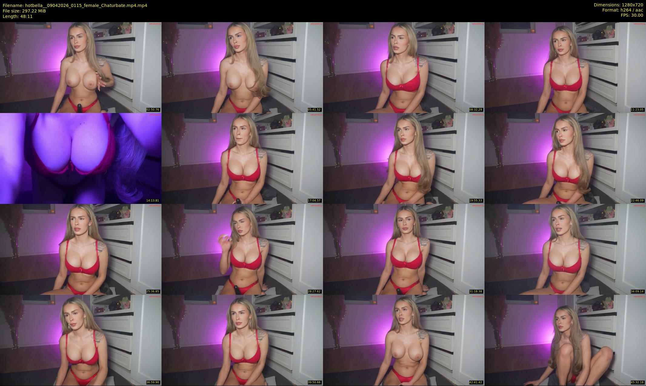 hotbella_ — 49 minute Chaturbate female cam show recording, 720p, Apr 9, 2026