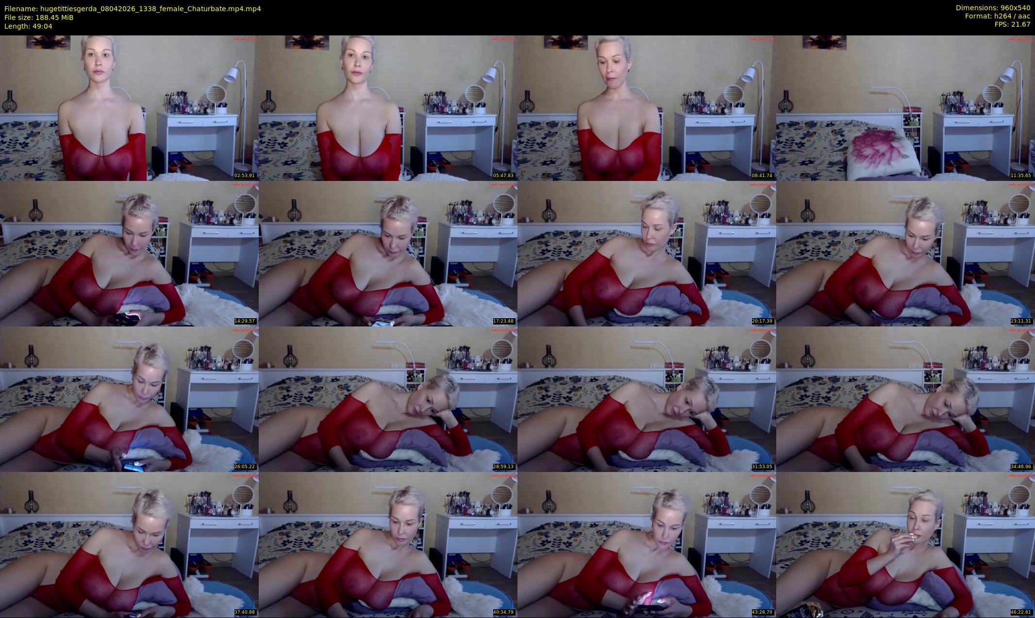 hugetittiesgerda — 50 minute Chaturbate female cam show recording, 480p, Apr 8, 2026
