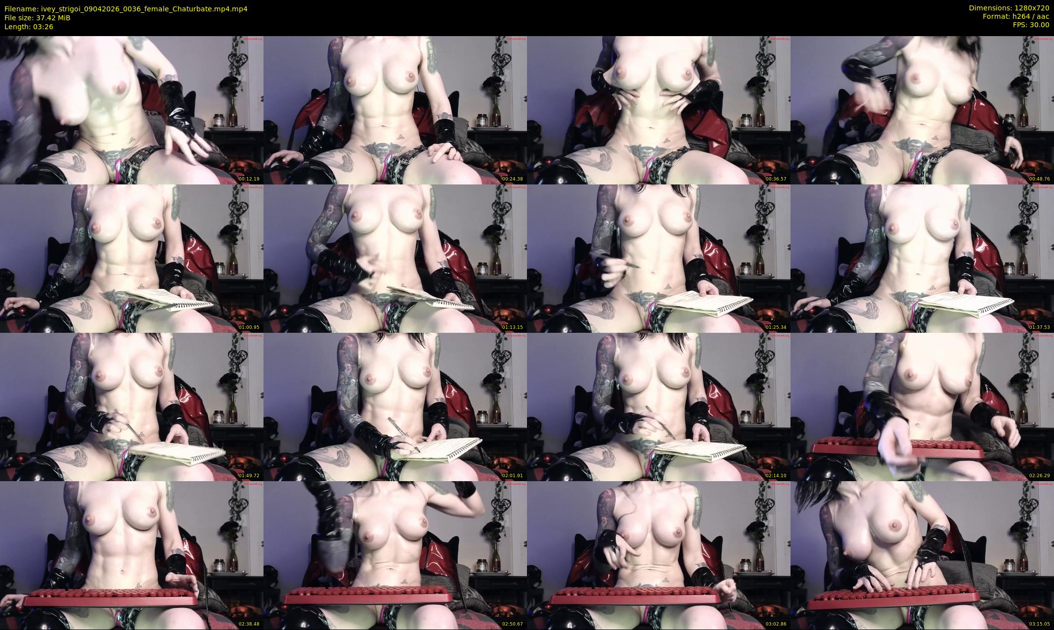 ivey_strigoi — 4 minute Chaturbate female cam show recording, 720p, Apr 9, 2026