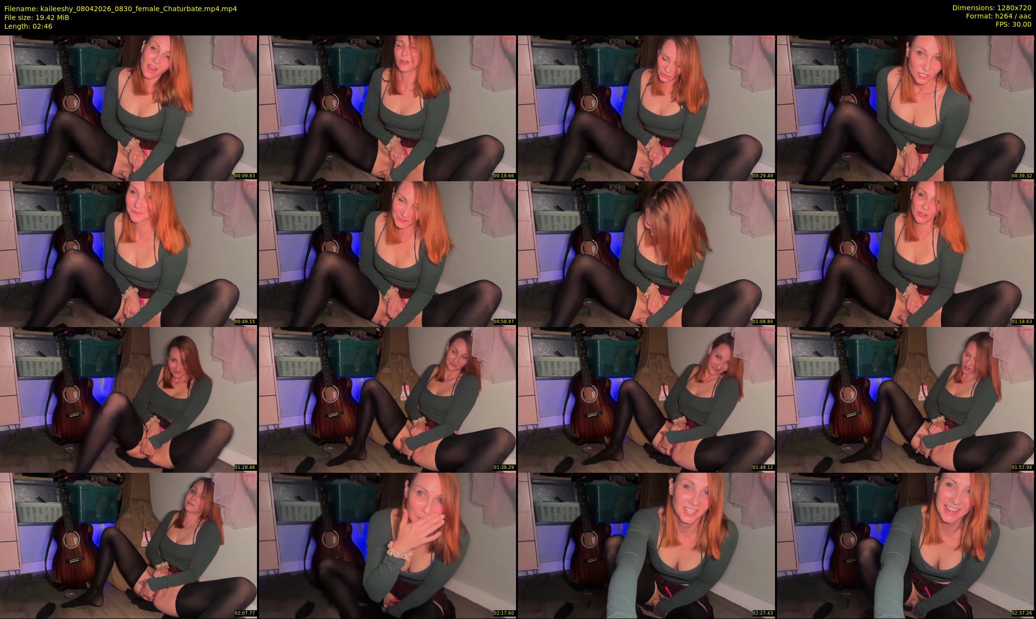 kaileeshy — 3 minute Chaturbate female cam show recording, 720p, Apr 8, 2026