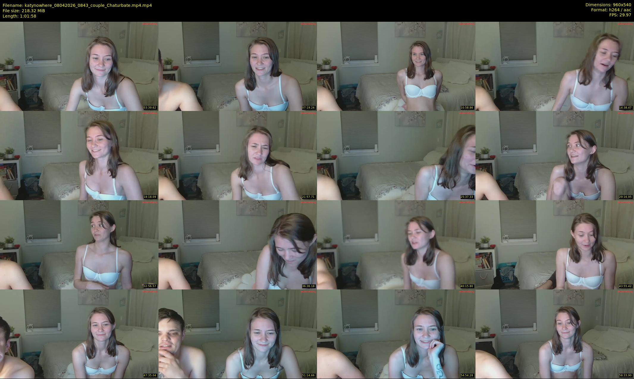 katynowhere — 62 minute Chaturbate female cam show recording, 480p, Apr 8, 2026
