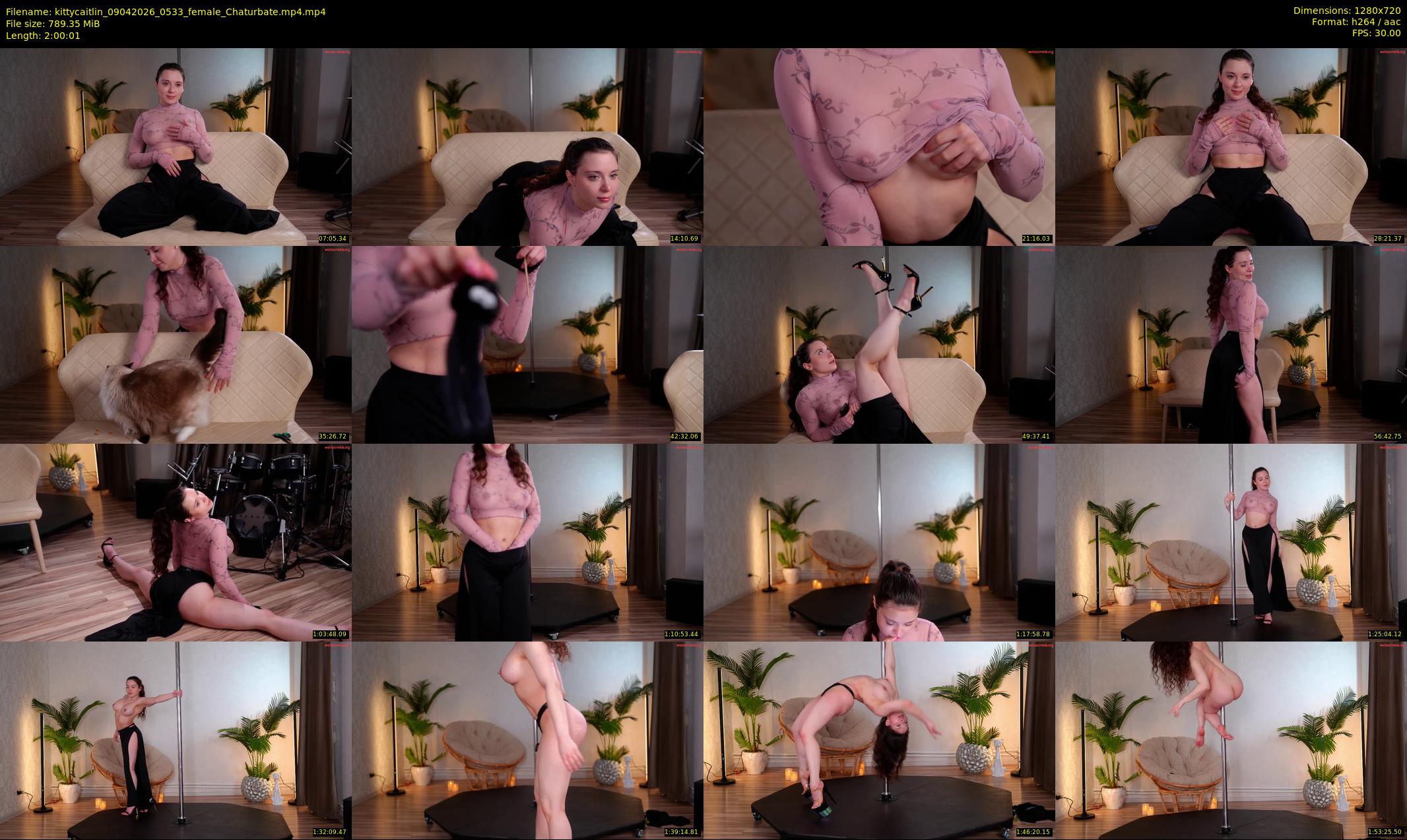 kittycaitlin — 121 minute Chaturbate female cam show recording, 720p, Apr 9, 2026