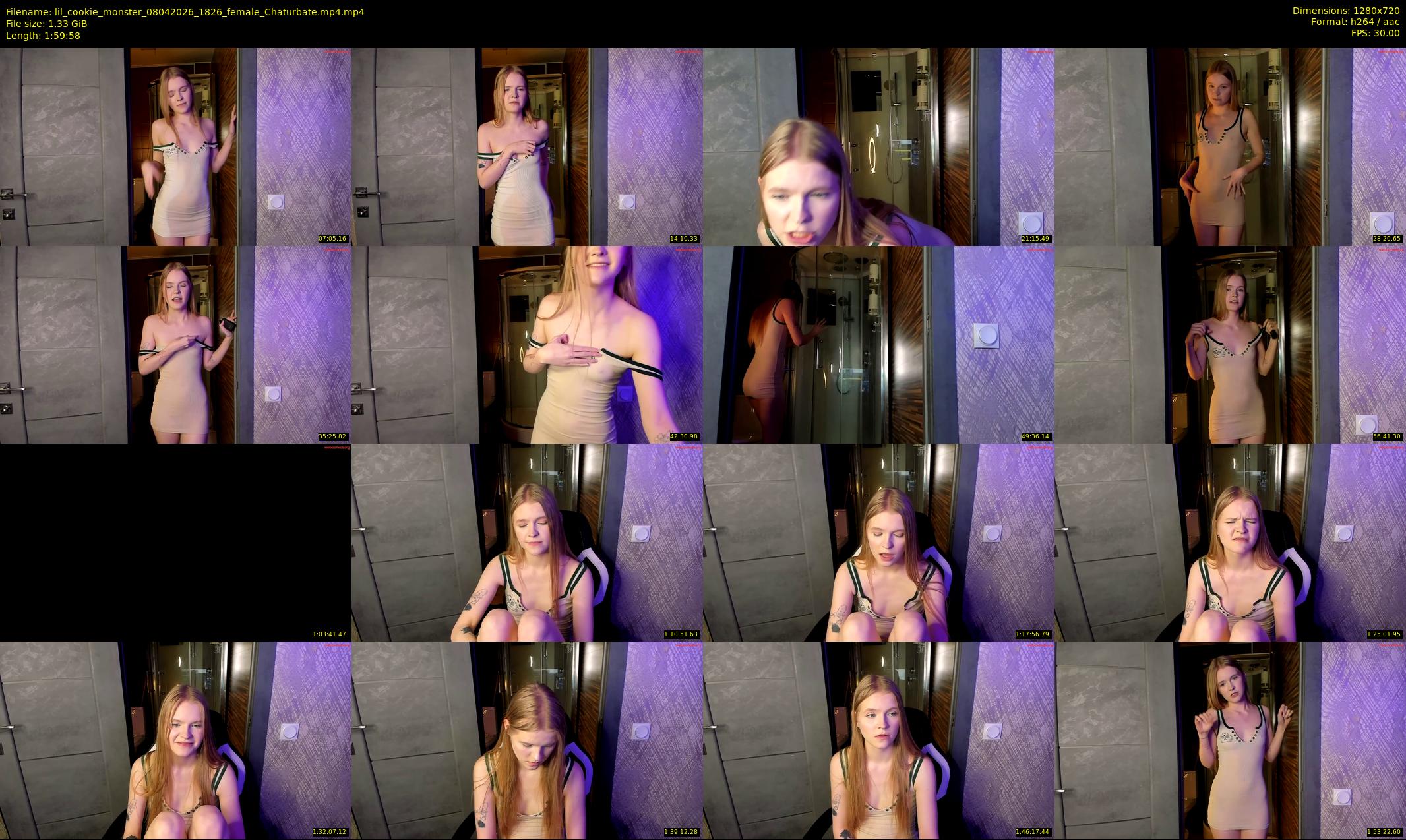 lil_cookie_monster — 120 minute Chaturbate female cam show recording, 720p, Apr 8, 2026