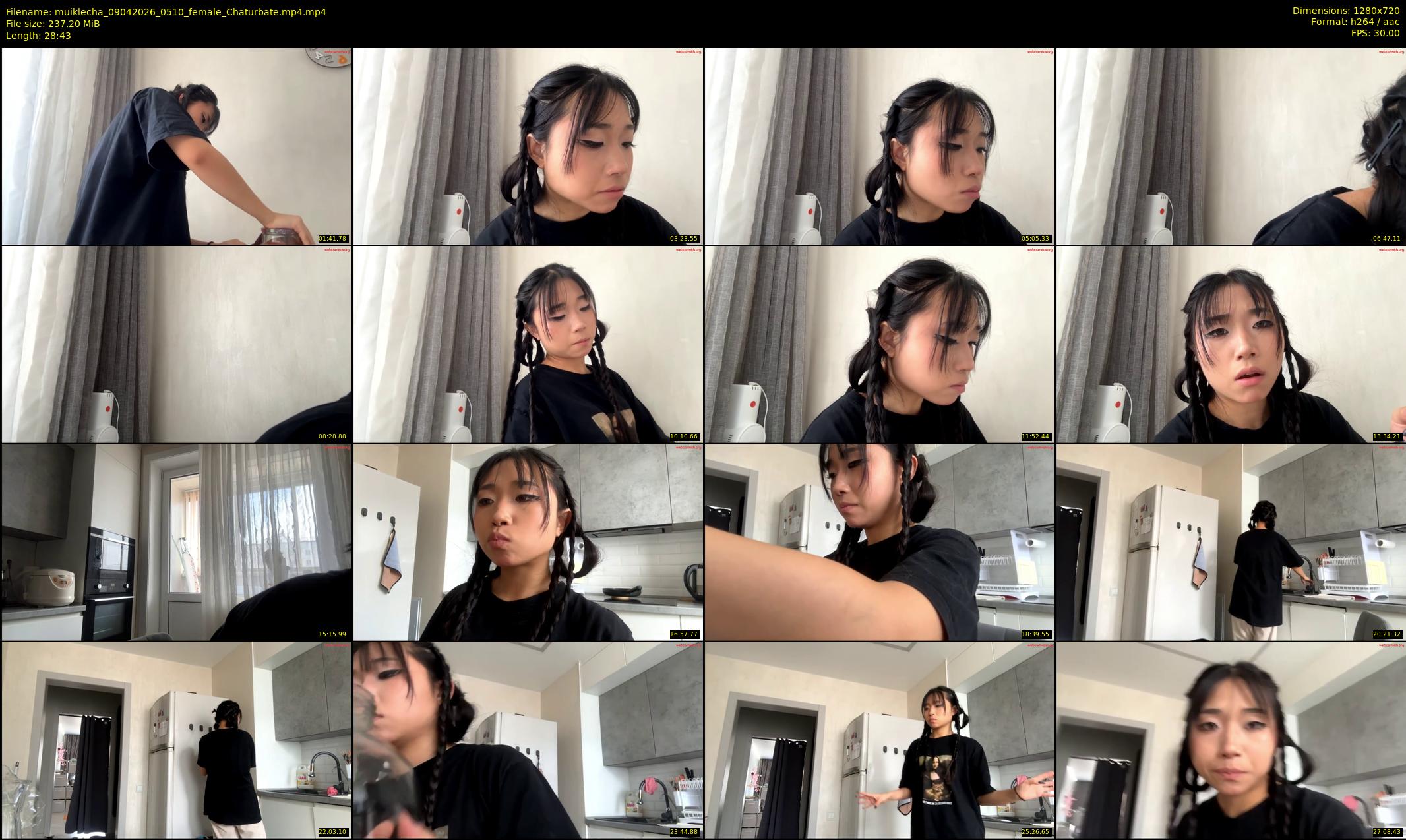muiklecha — 29 minute Chaturbate female cam show recording, 720p, Apr 9, 2026