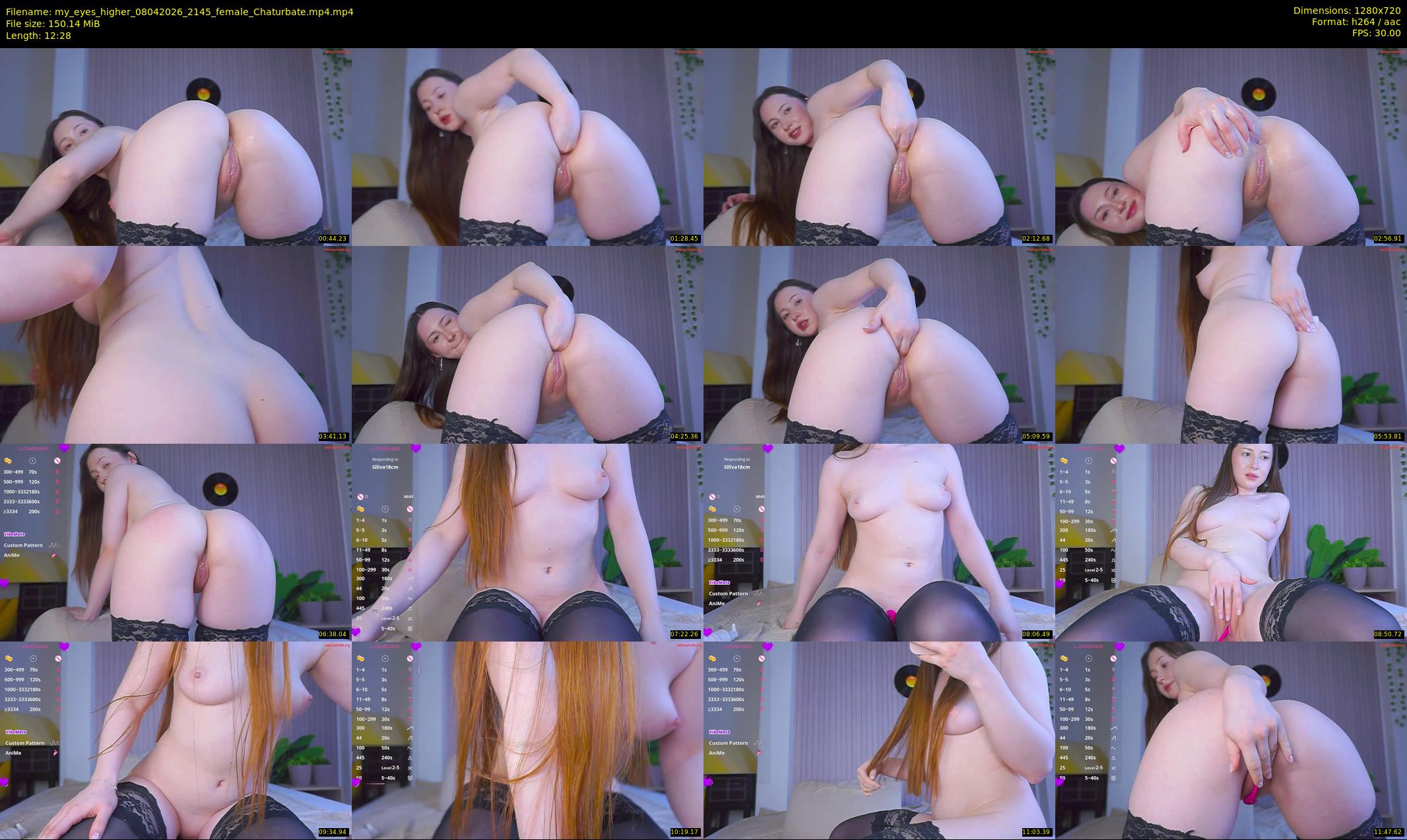 my_eyes_higher — 13 minute Chaturbate female cam show recording, 720p, Apr 8, 2026