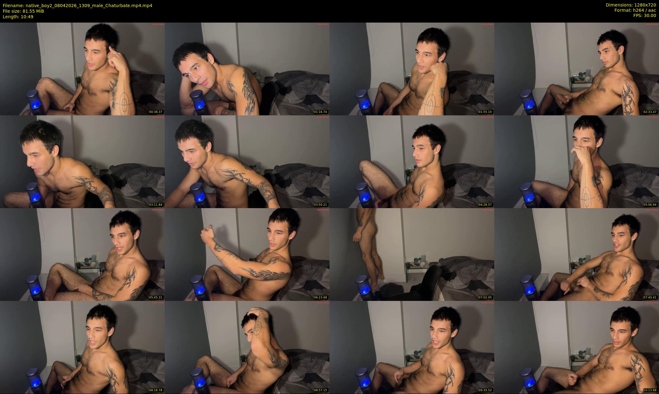 native_boy2 — 11 minute Chaturbate male cam show recording, 720p, Apr 8, 2026
