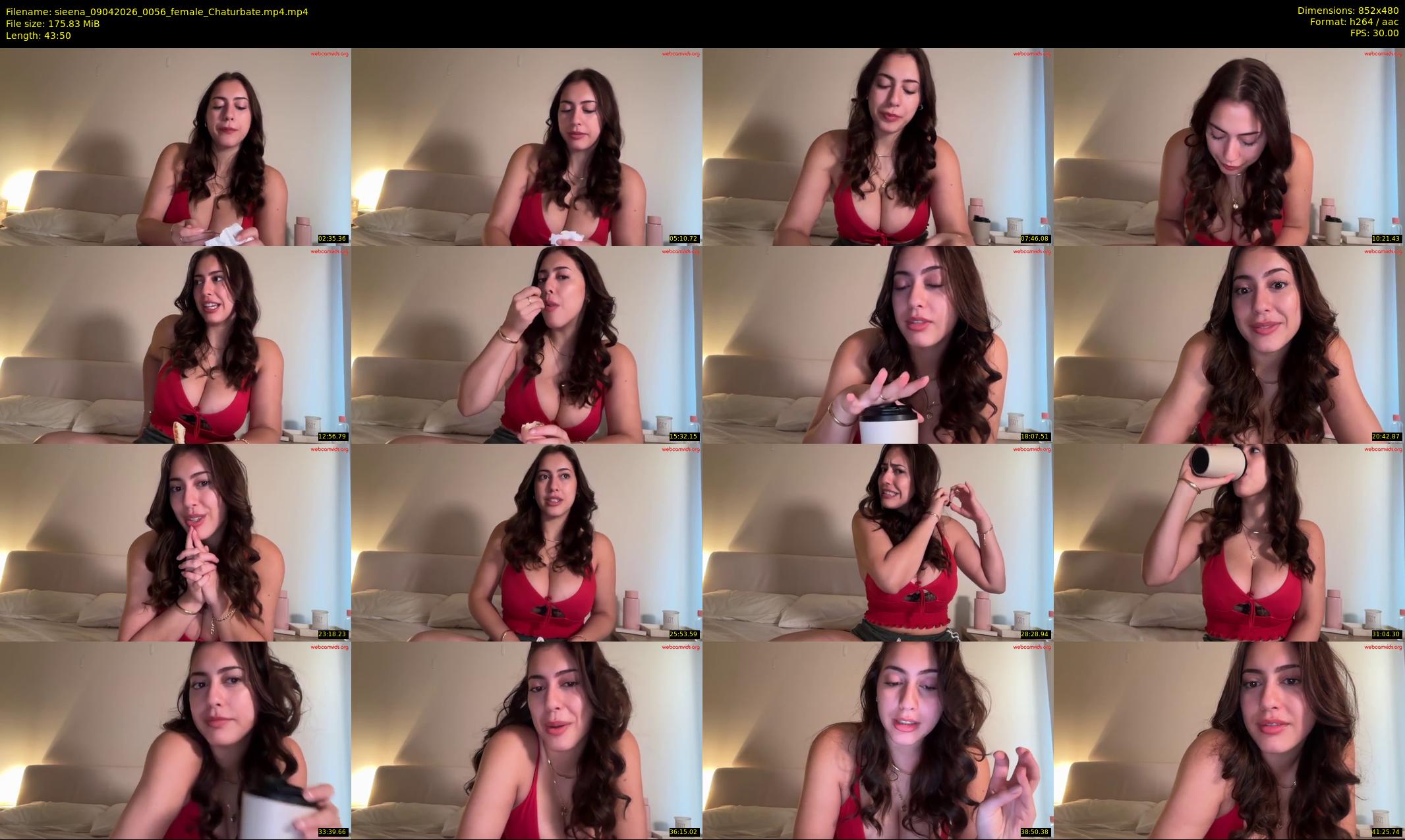 sieena — 44 minute Chaturbate female cam show recording, 480p, Apr 9, 2026