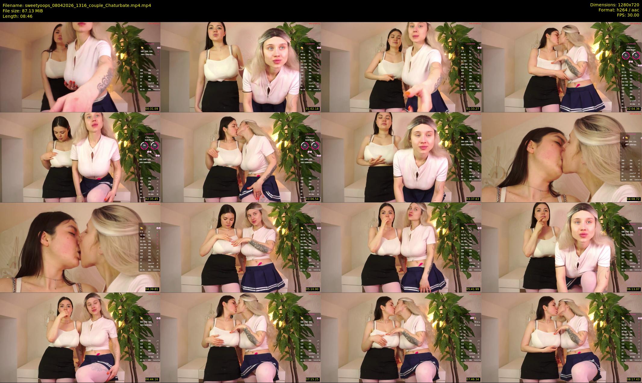 sweetyoops — 9 minute Chaturbate female cam show recording, 720p, Apr 8, 2026