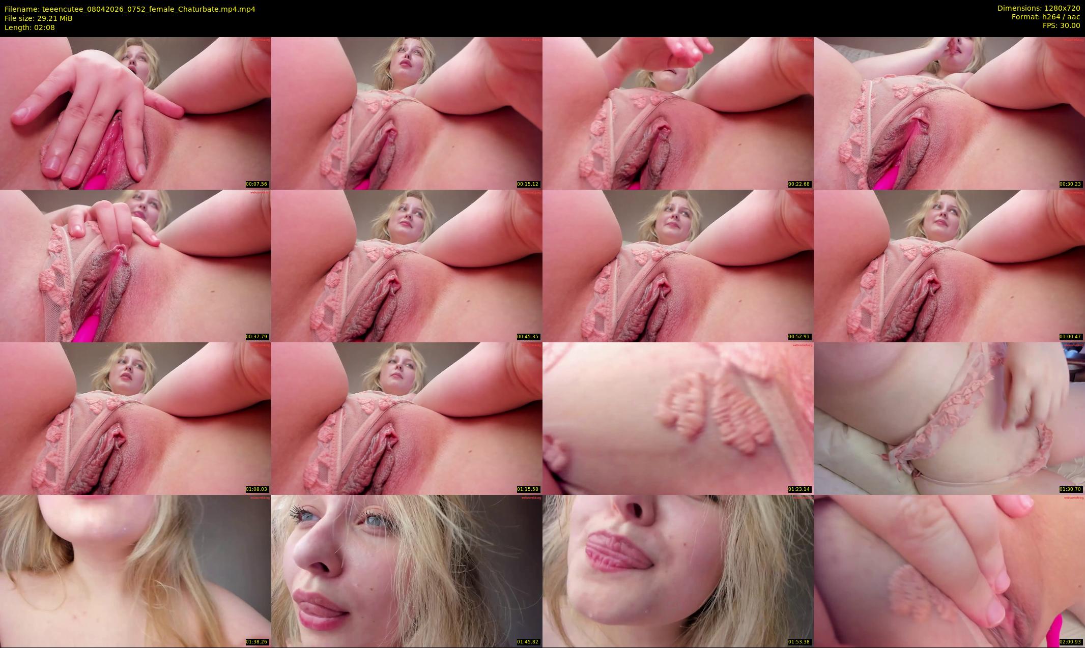 teeencutee — 3 minute Chaturbate female cam show recording, 720p, Apr 8, 2026