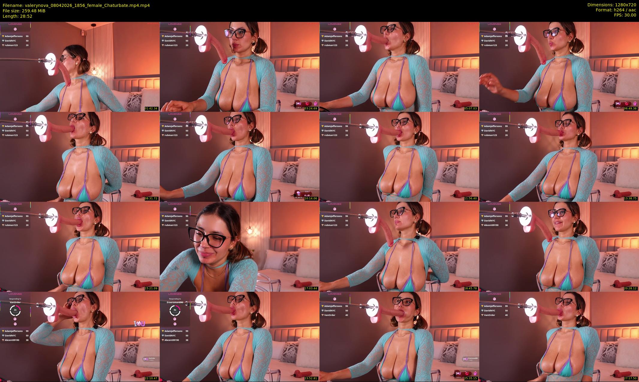 valerynova — 29 minute Chaturbate female cam show recording, 720p, Apr 8, 2026