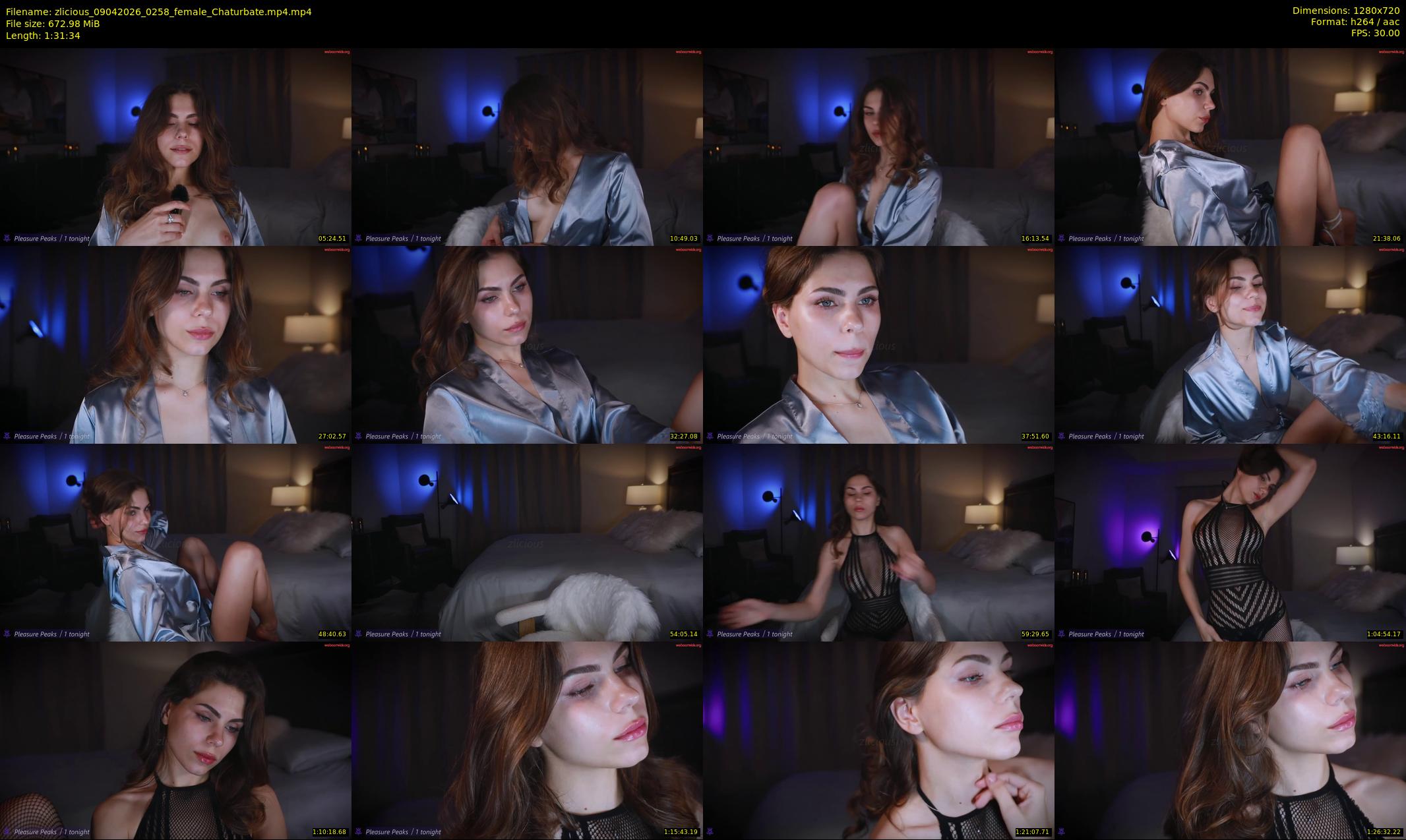zlicious — 92 minute Chaturbate female cam show recording, 720p, Apr 9, 2026