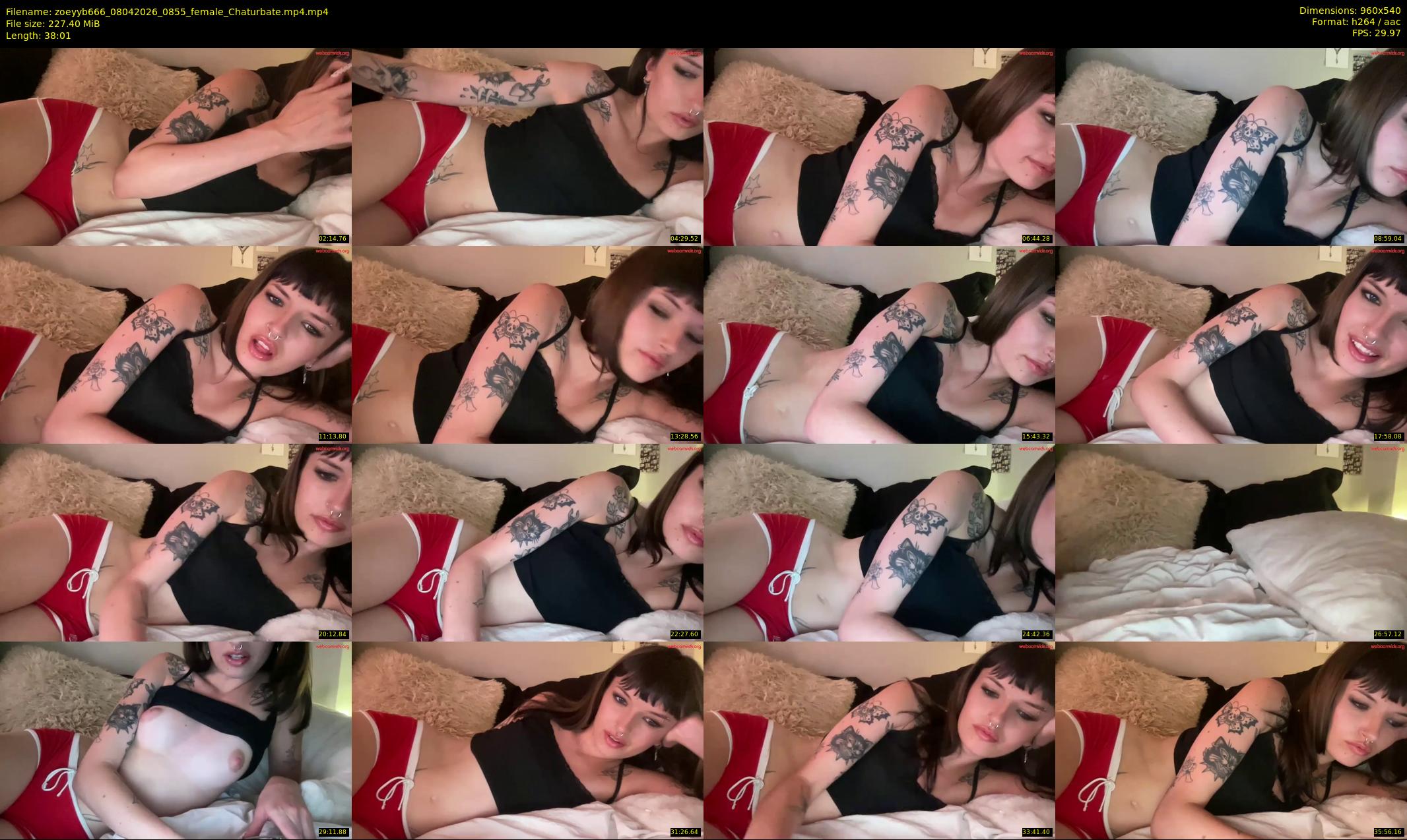 zoeyyb666 — 39 minute Chaturbate female cam show recording, 480p, Apr 8, 2026