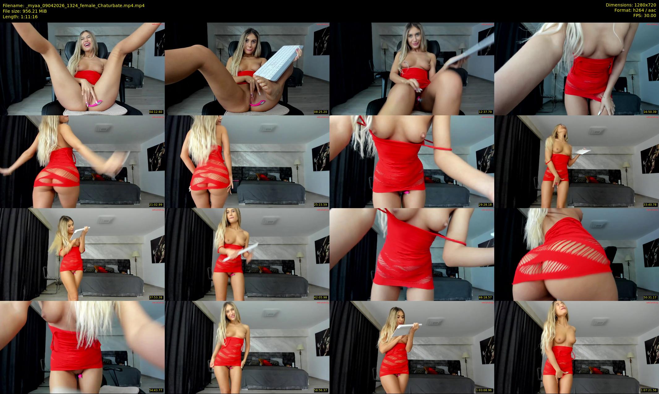 _myaa — 72 minute Chaturbate female cam show recording, 720p, Apr 9, 2026