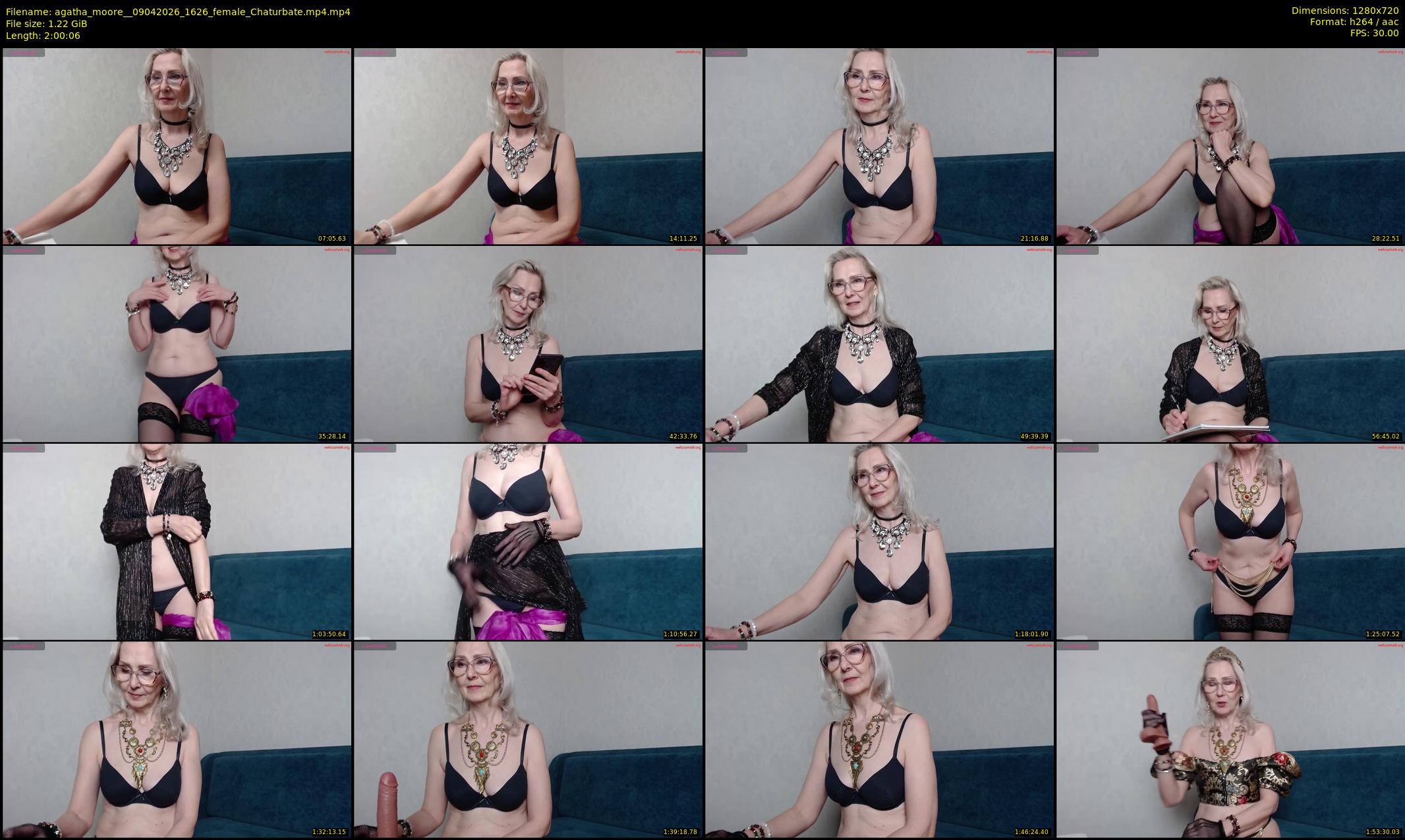 agatha_moore_ — 121 minute Chaturbate female cam show recording, 720p, Apr 9, 2026