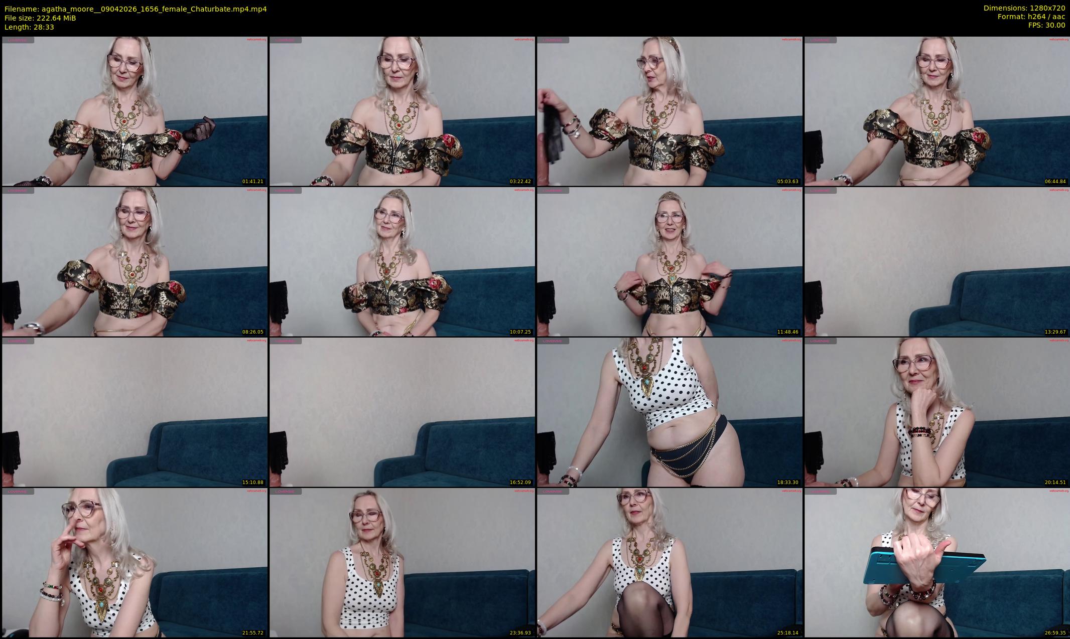 agatha_moore_ — 29 minute Chaturbate female cam show recording, 720p, Apr 9, 2026