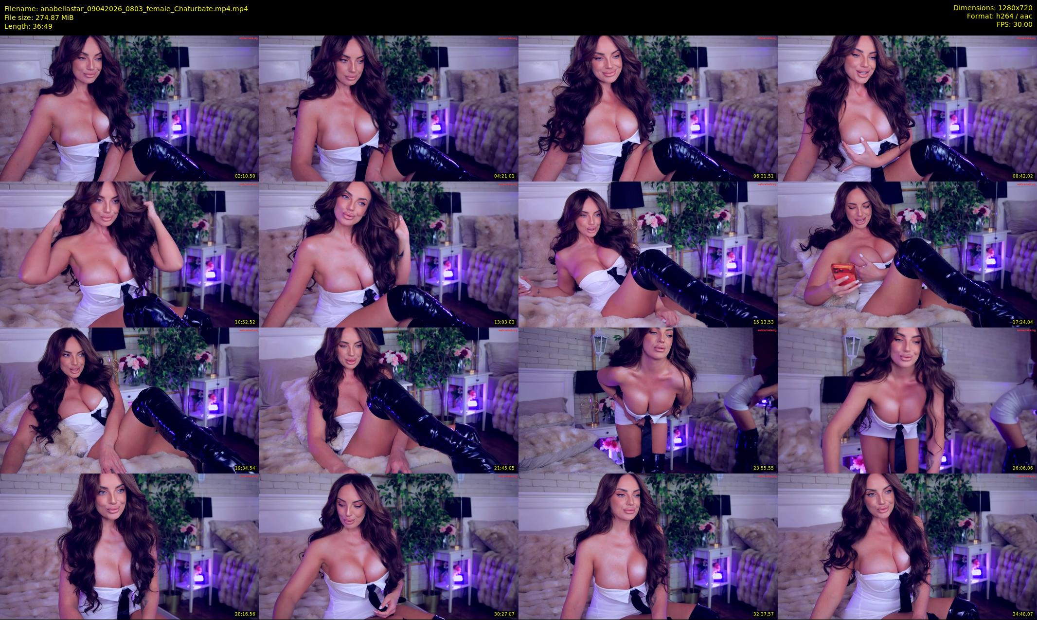 anabellastar — 37 minute Chaturbate female cam show recording, 720p, Apr 9, 2026