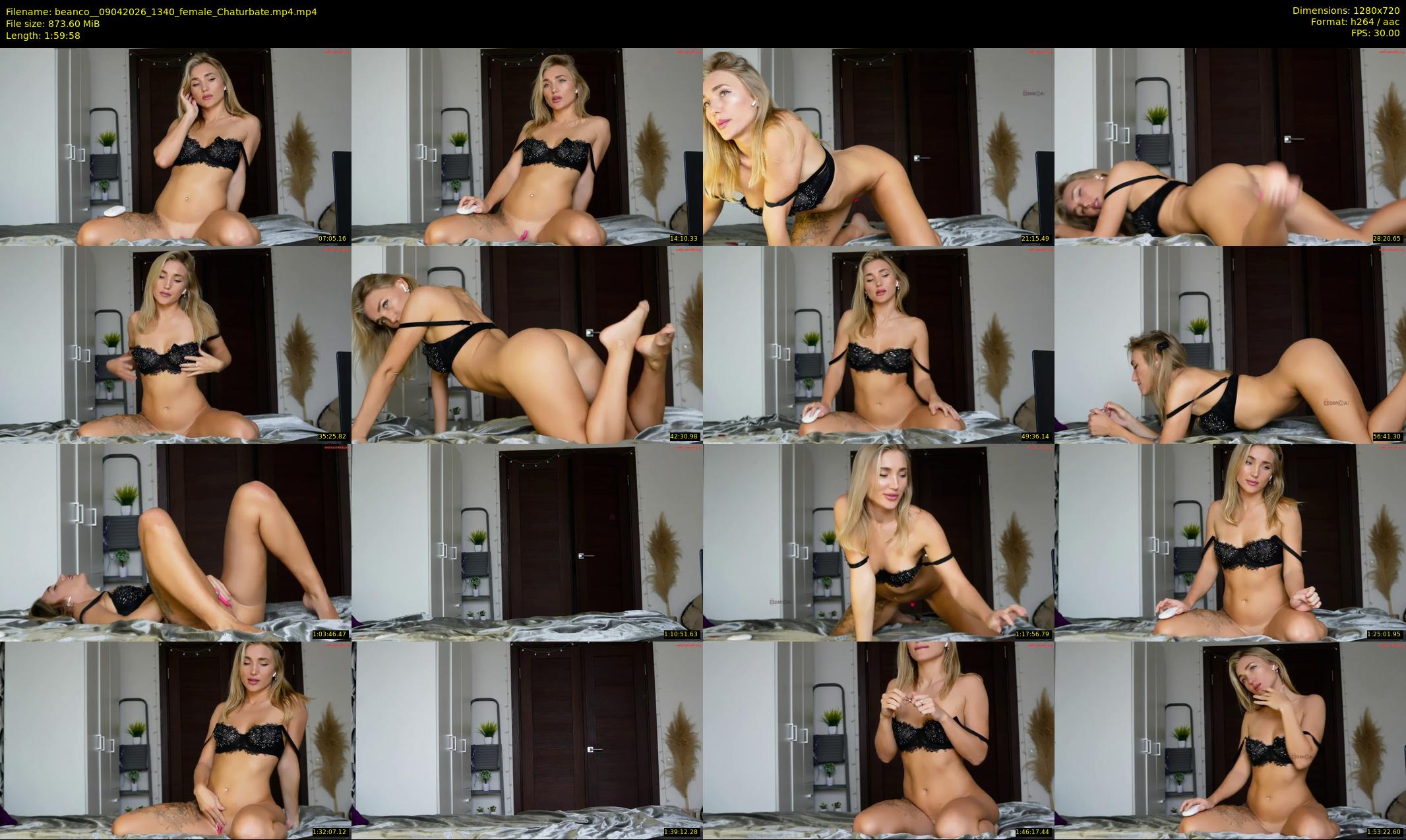 beanco_ — 120 minute Chaturbate female cam show recording, 720p, Apr 9, 2026