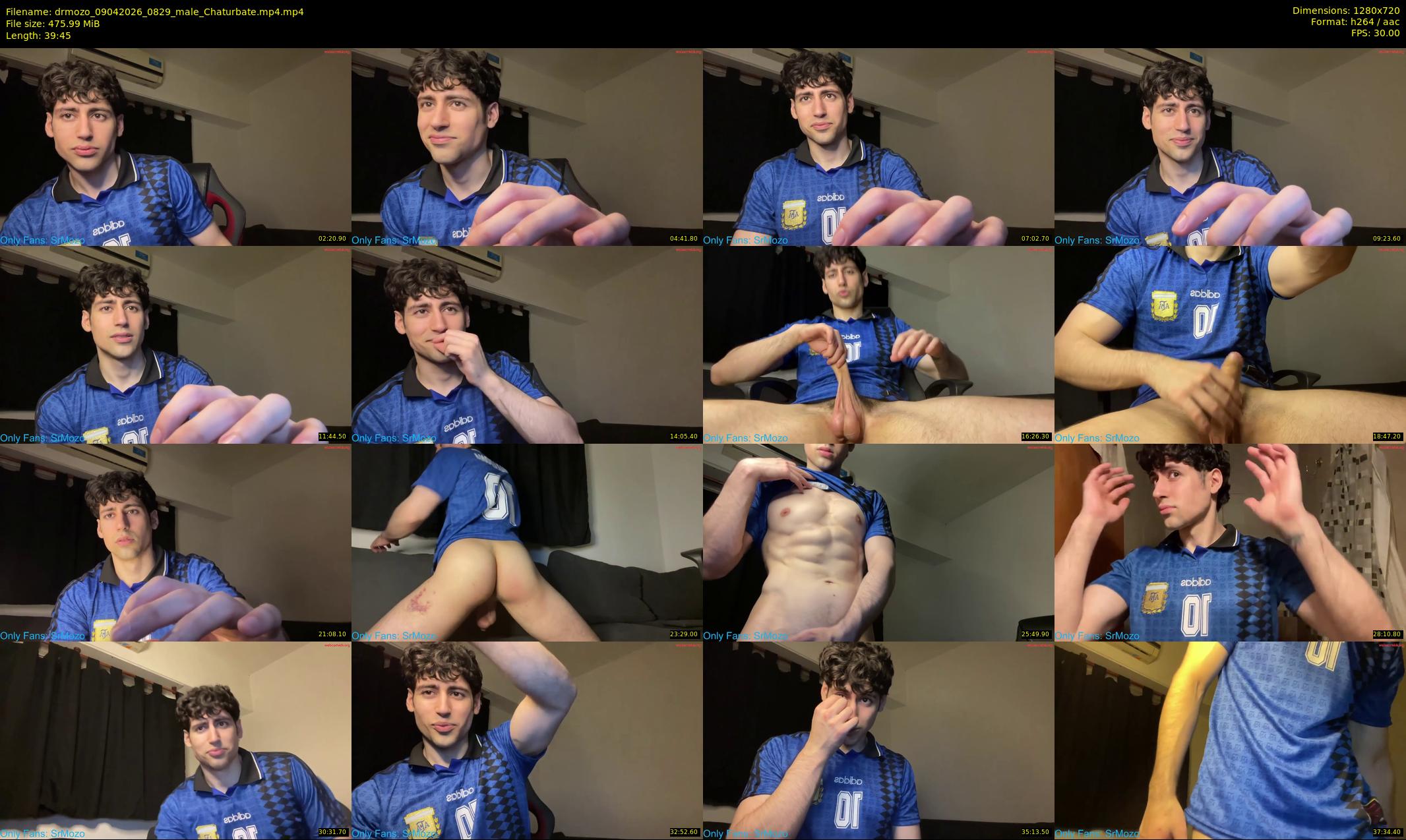 drmozo — 40 minute Chaturbate male cam show recording, 720p, Apr 9, 2026