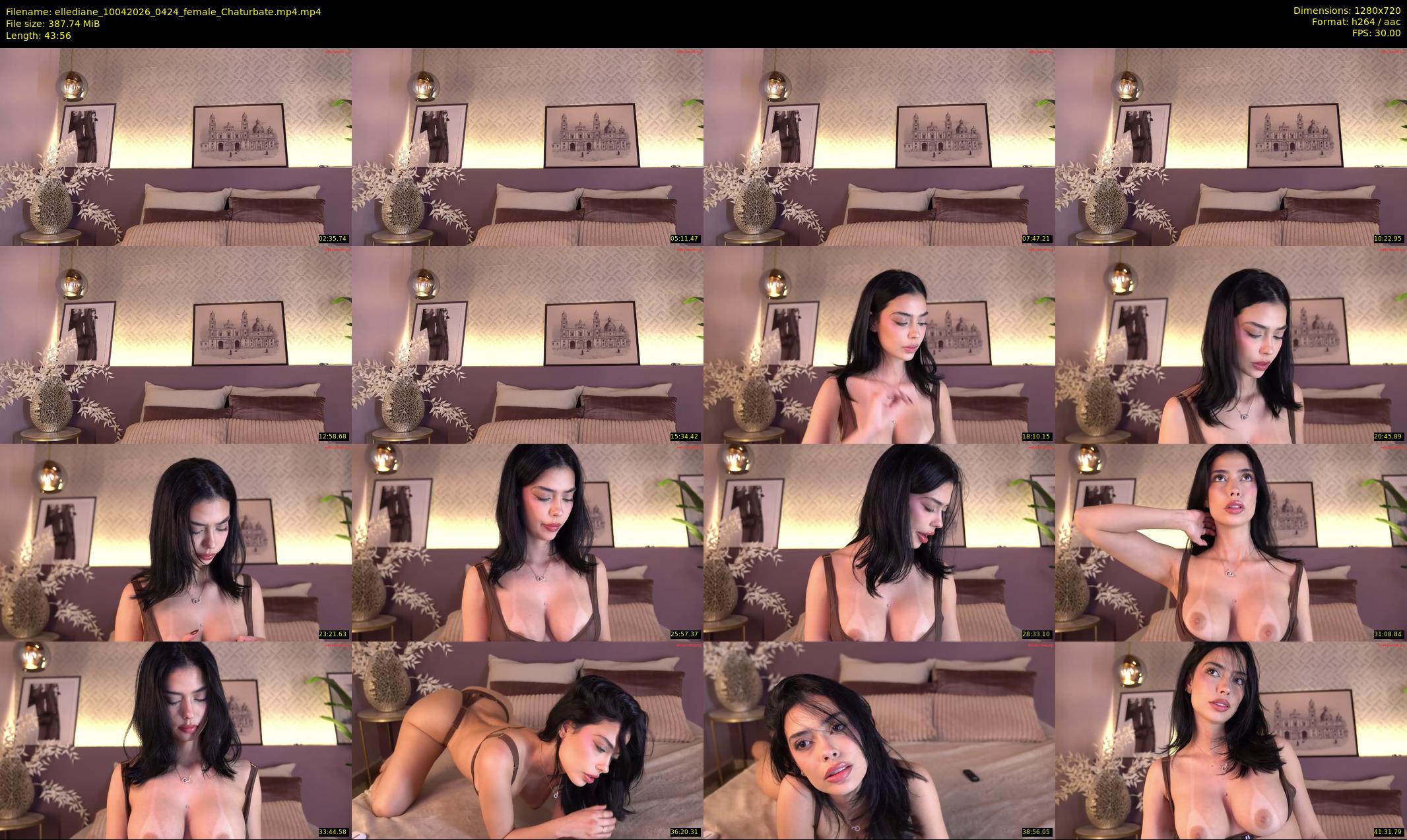 ellediane — 44 minute Chaturbate female cam show recording, 720p, Apr 10, 2026