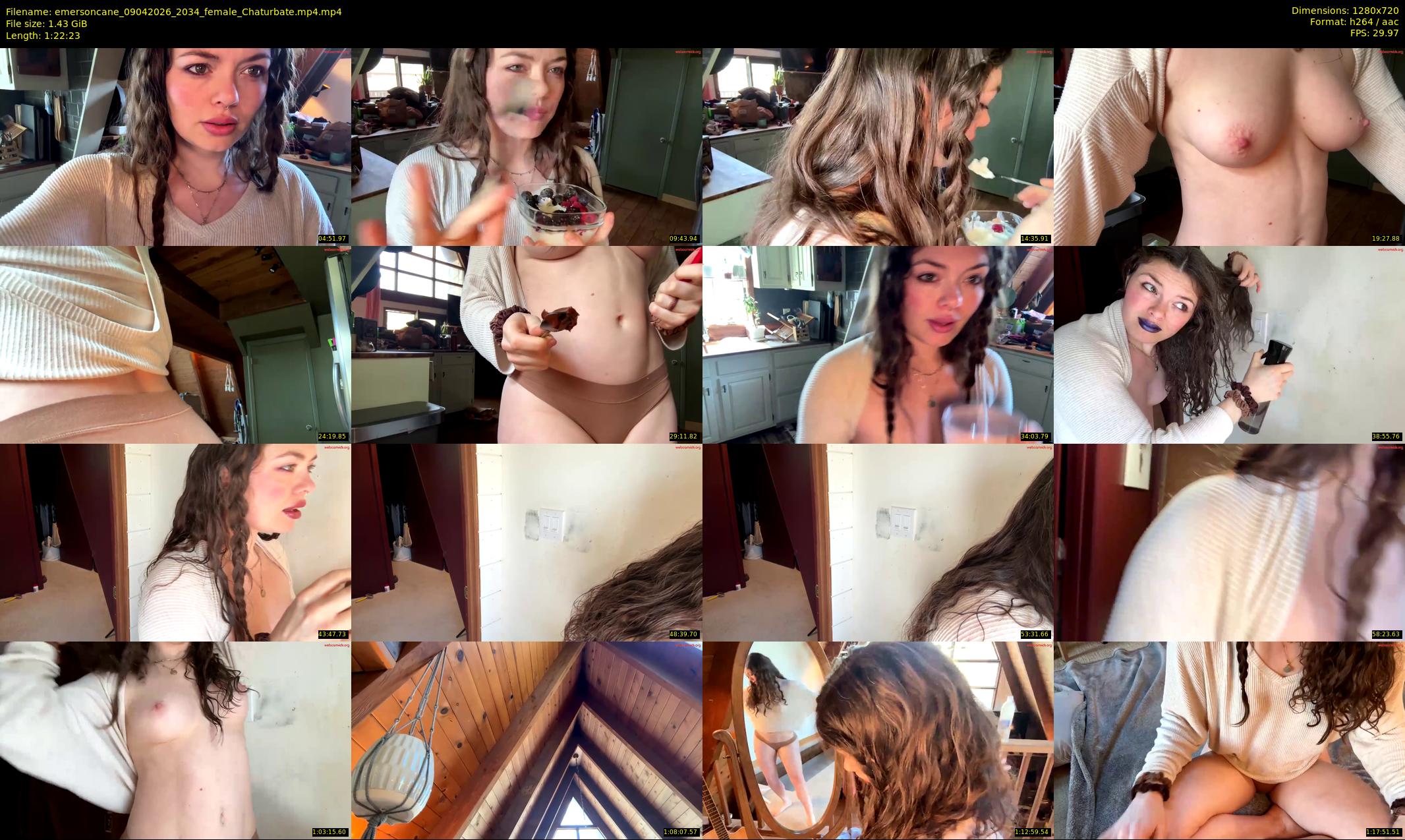 emersoncane — 83 minute Chaturbate female cam show recording, 720p, Apr 9, 2026