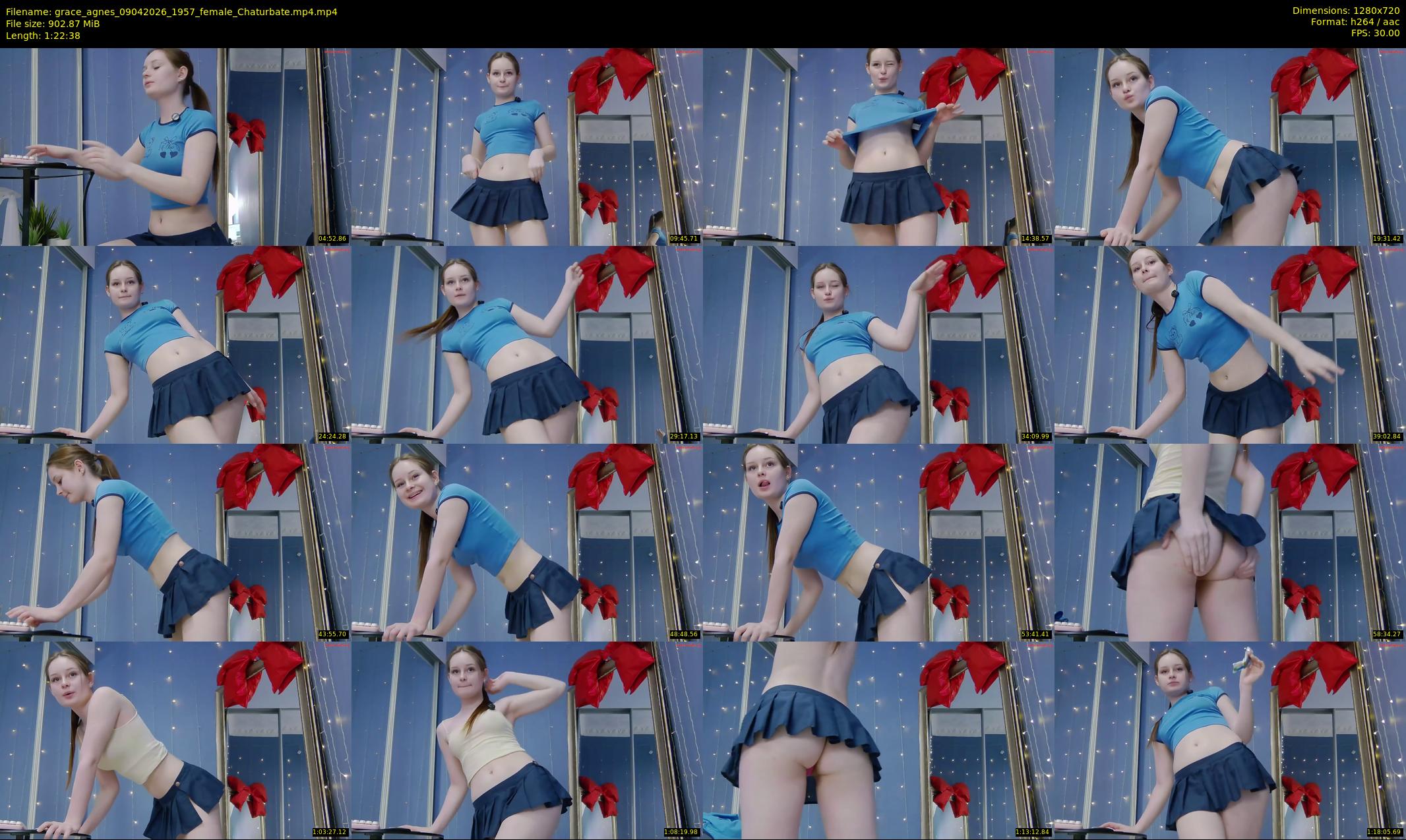 grace_agnes — 83 minute Chaturbate female cam show recording, 720p, Apr 9, 2026